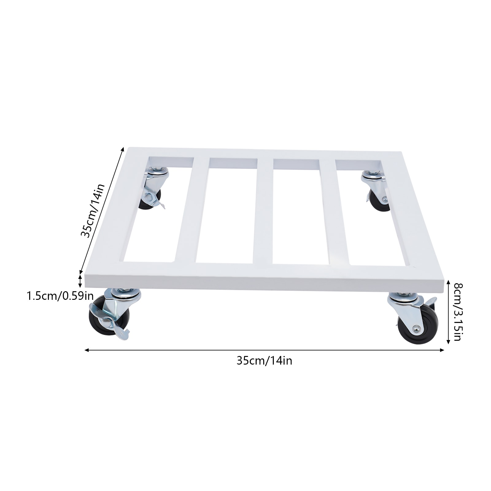 CNCEST OT-ZJGJ-4248 Plant-Caddy-Cart - View #4