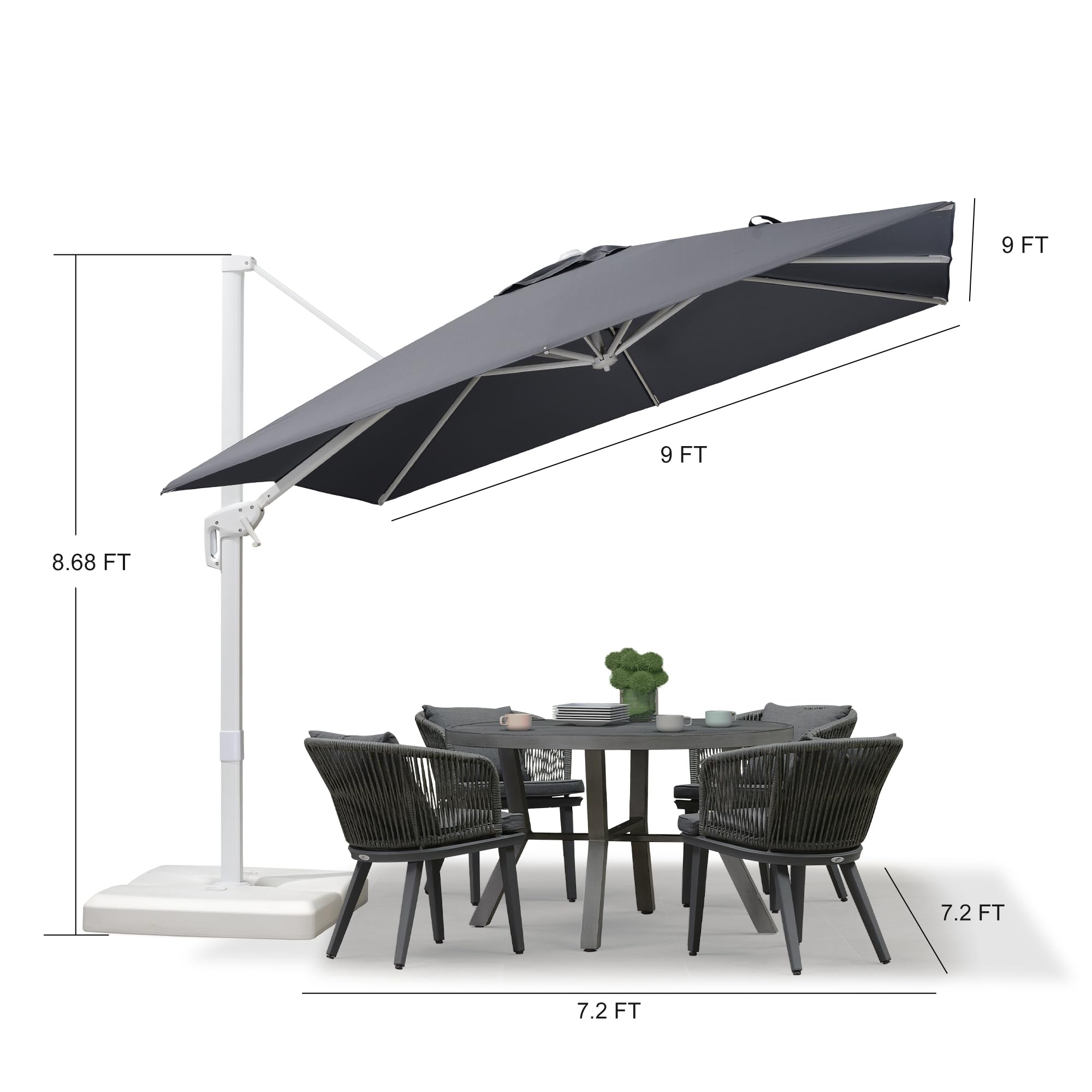 PURPLE LEAF LS02XBS09-LG Umbrellas-2 - View #9