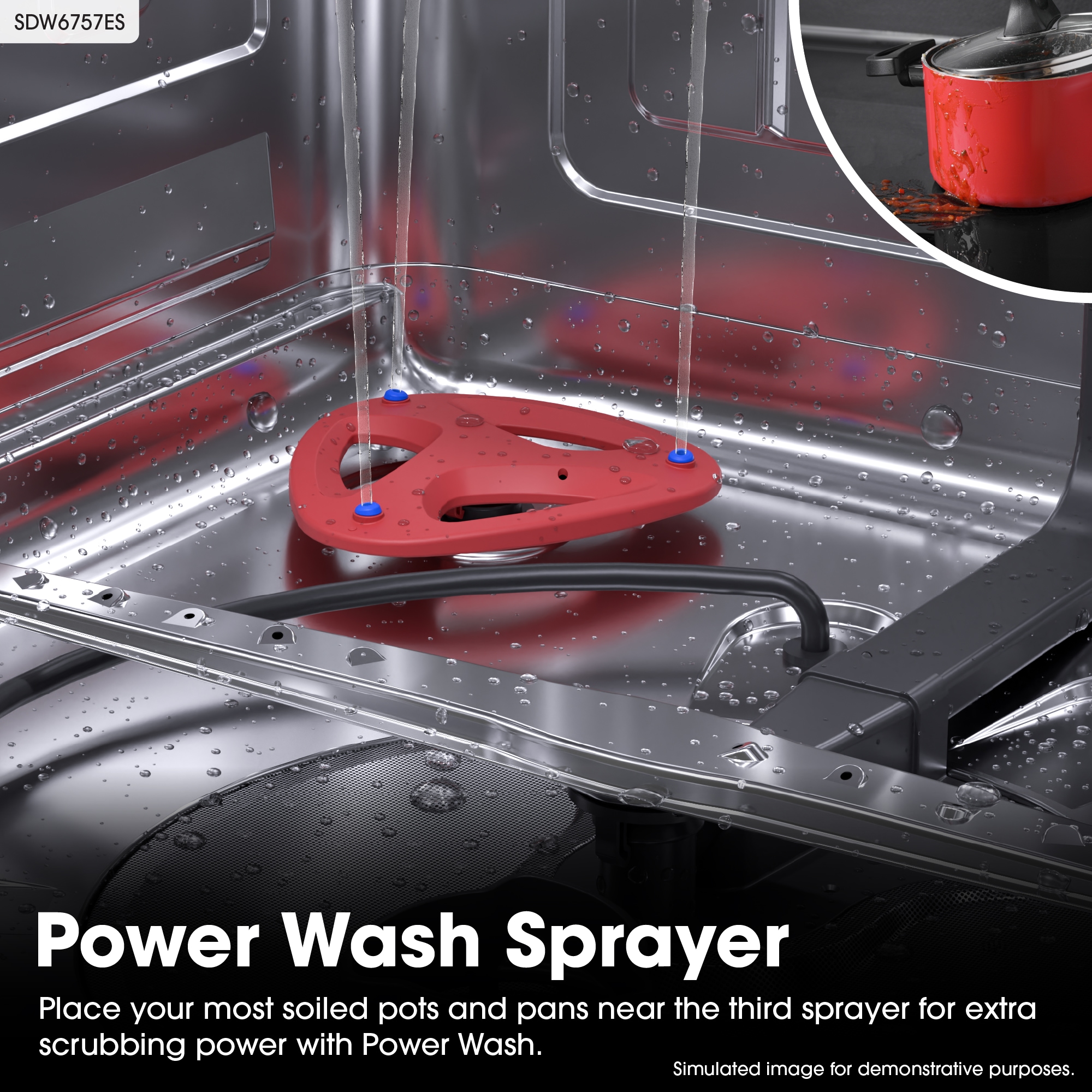 Sharp SDW6757ES Builtin-Dish - View #13