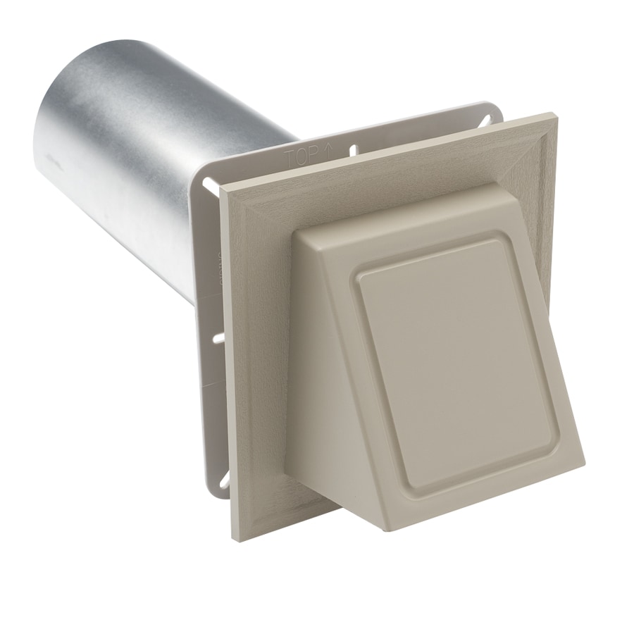 Georgia-Pacific 251627 4-in Dia Plastic R2 exhaust/intake Dryer Vent Hood