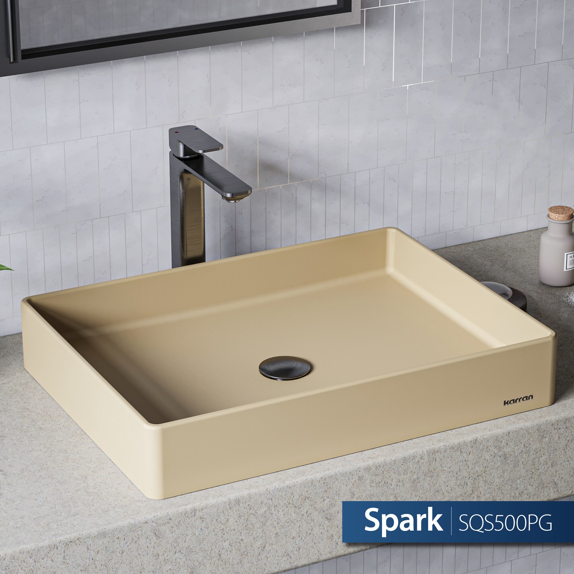 Karran SQS500PG Bath-Sink - View #2