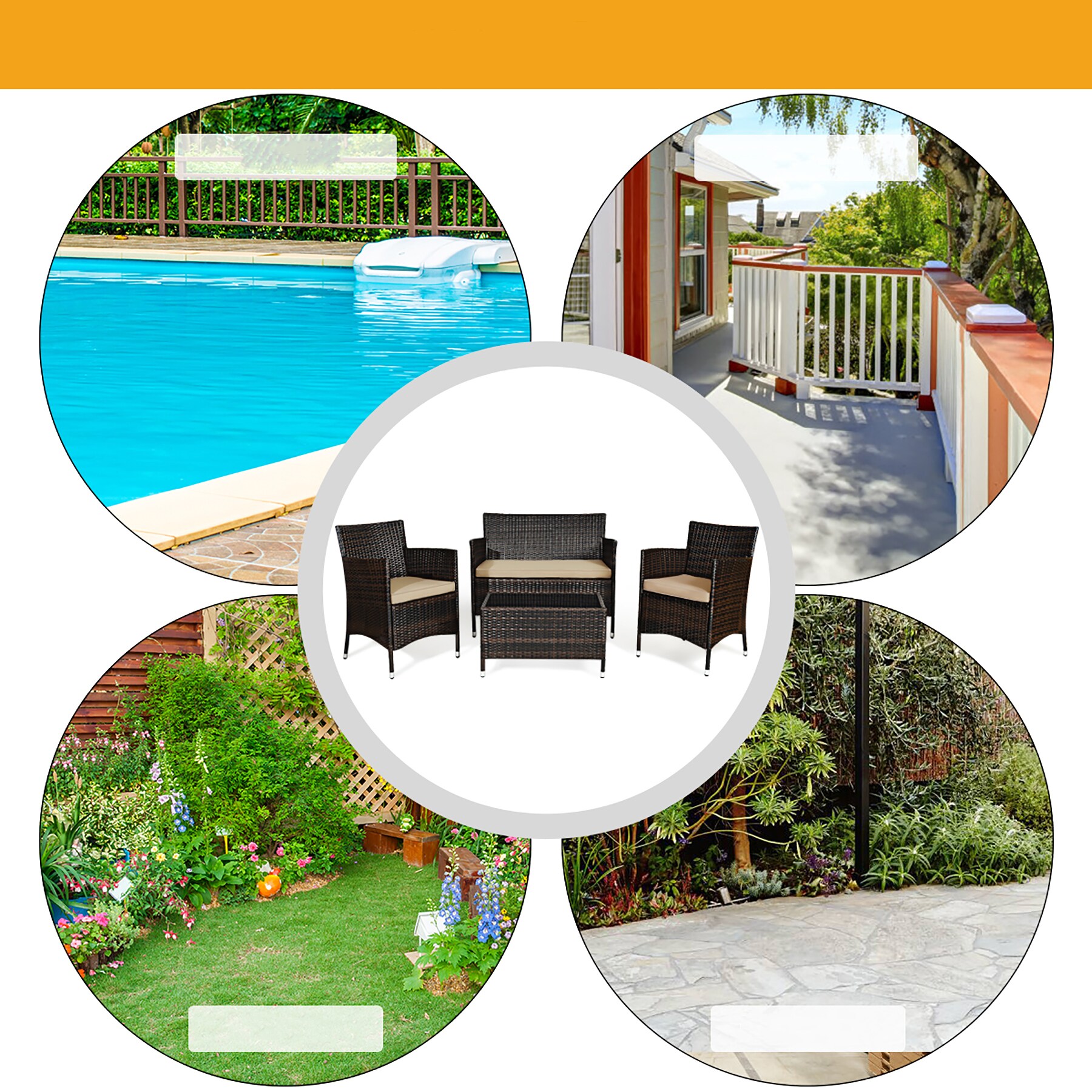 Costway HW63214 Patio-Conversation-Sets - View #7