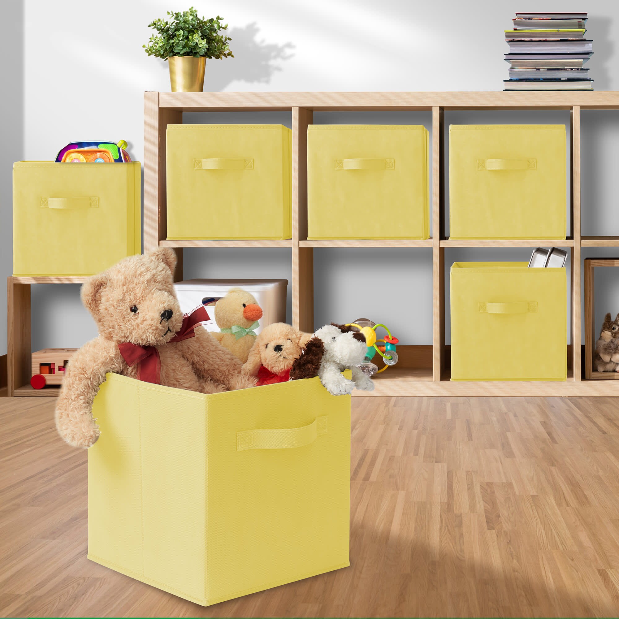 Casafield HOM-STO-6CC-YEL Laminate-Storage-Cubes - View #5