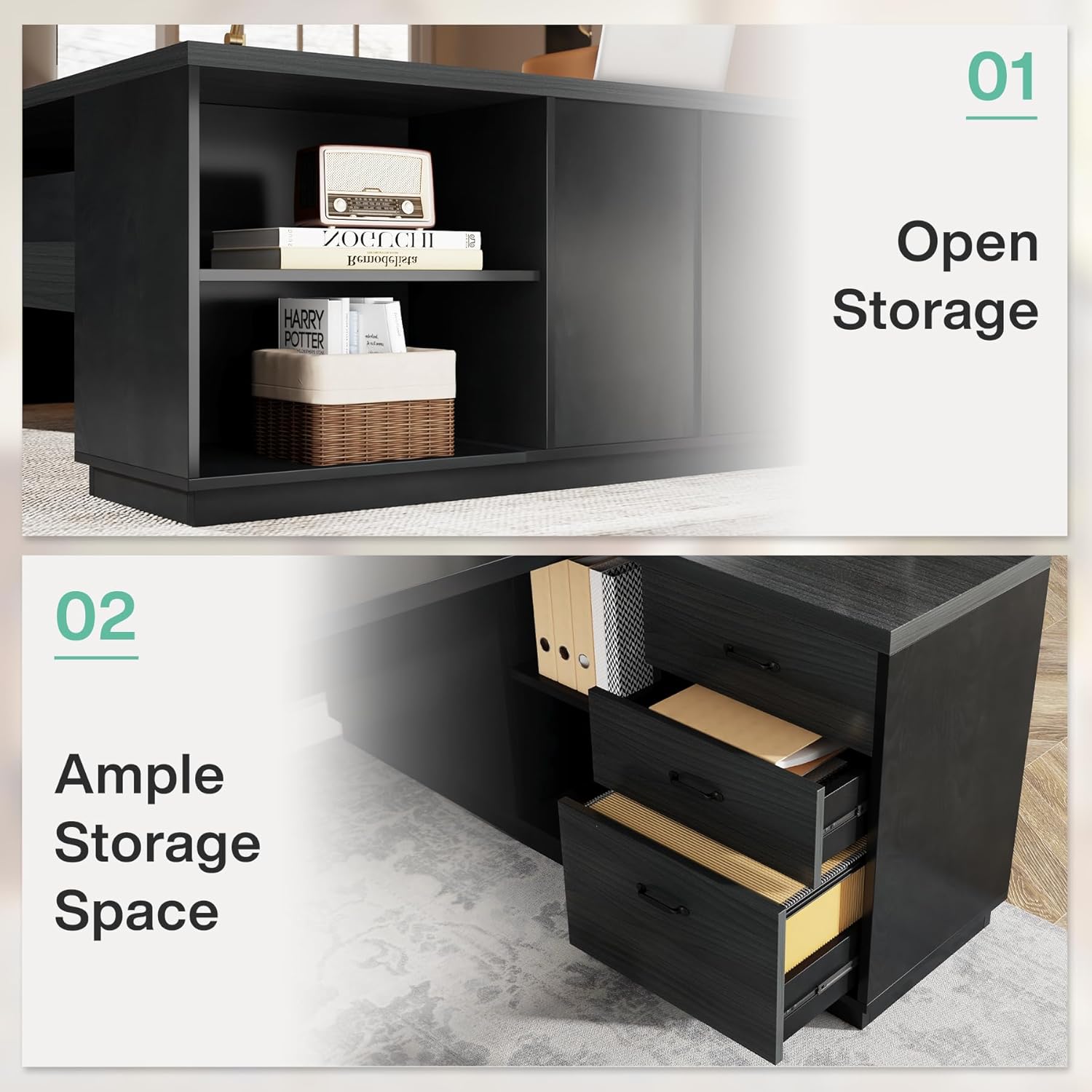 Tribesigns LWFD-HL0212 Office-Tables - View #5