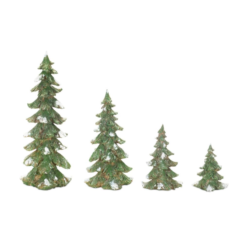 Melrose International 76774DS 18.25-in Tree (4-Pack) Christmas Decor