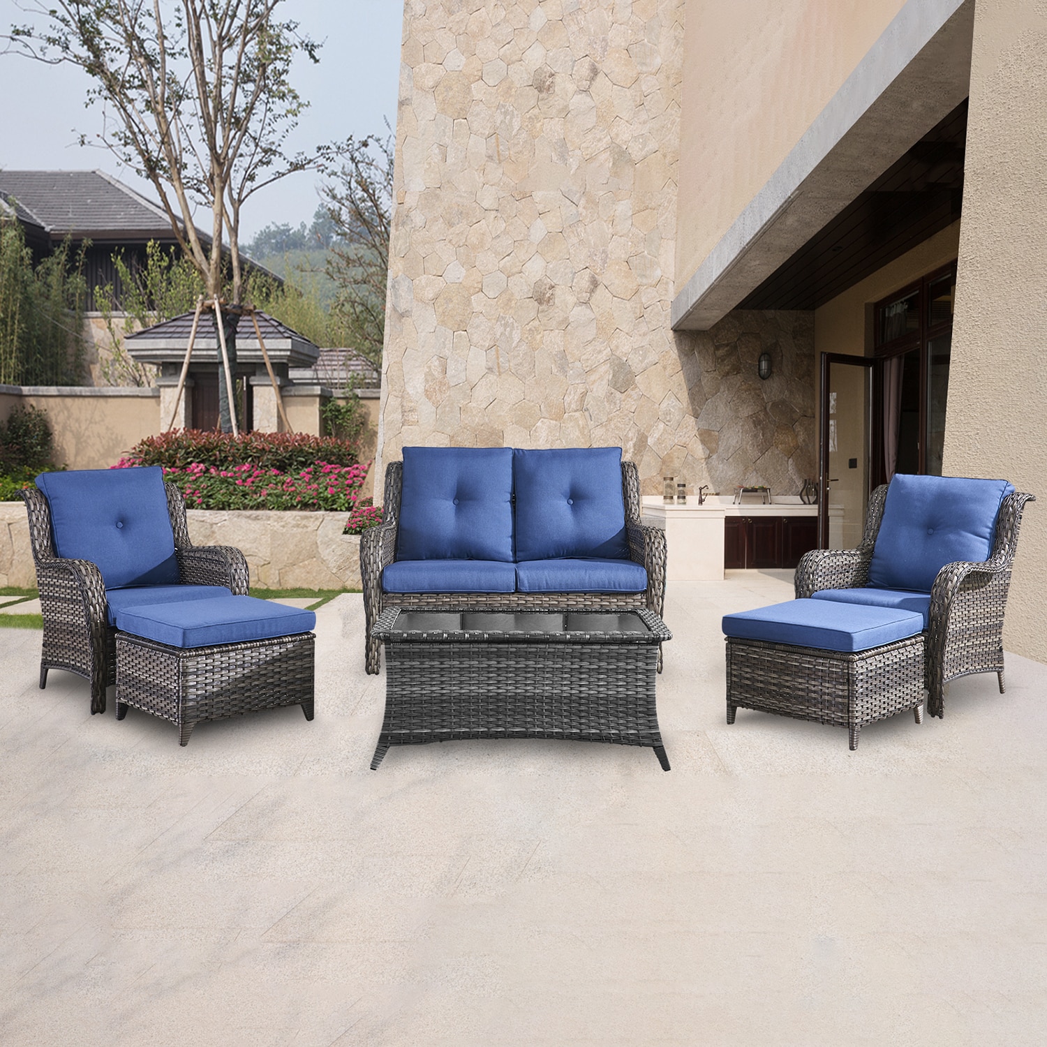 Rilyson FS039019017016-1 Patio-Conversation-Sets - View #2