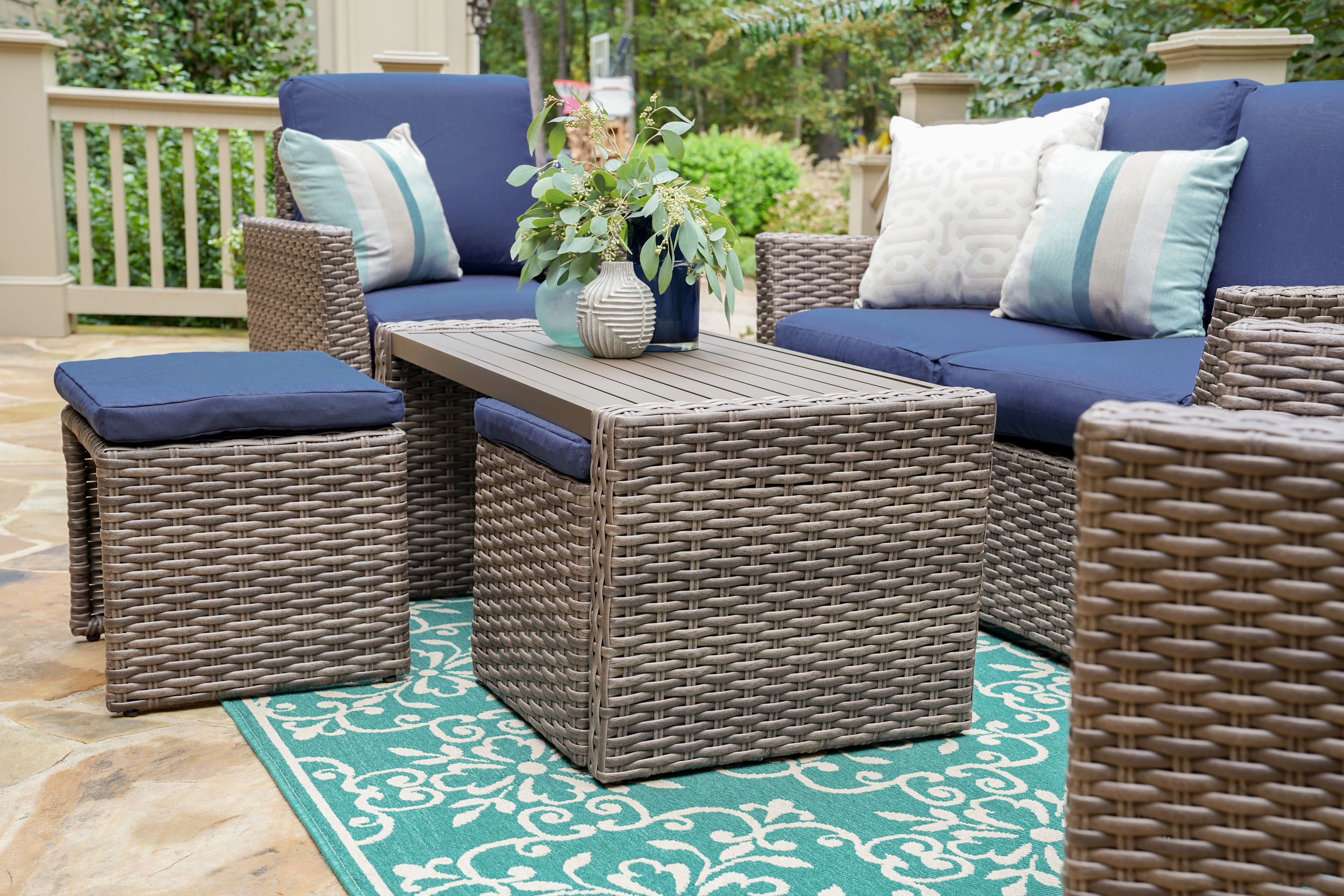 Leisure Made 844019-NVY Patio-Conversation-Sets - View #5