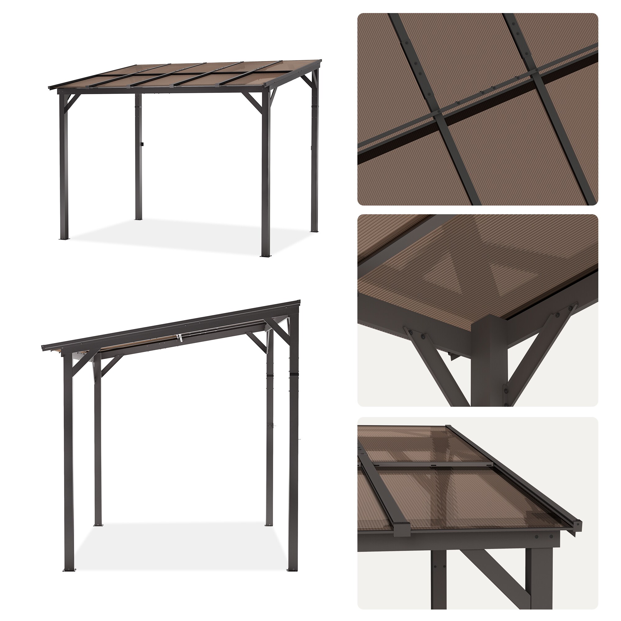 Yurevna LMD-BL-1 Wood-Resin-Gazebos - View #5