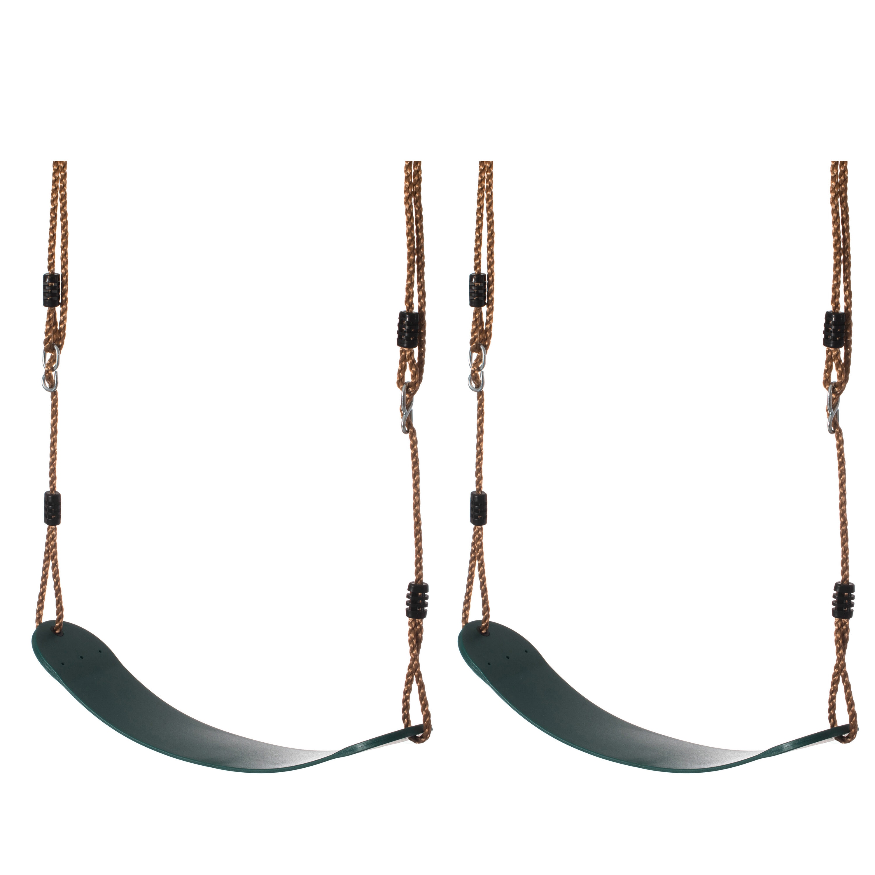 Playberg QI004076.GN.2 Residential Metal Swing set with 2 Swings