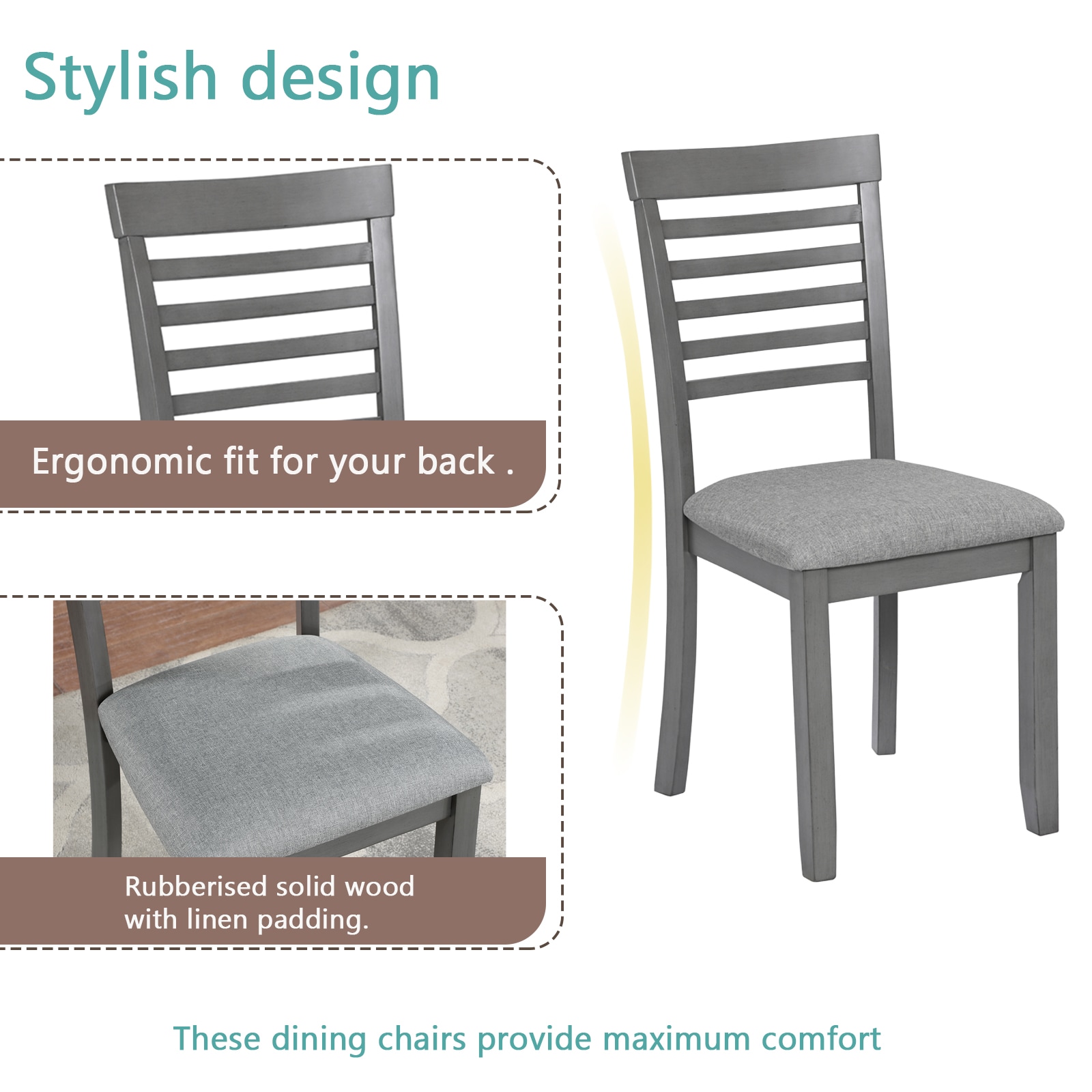 Siavonce XH00013 Dining-Sets - View #3