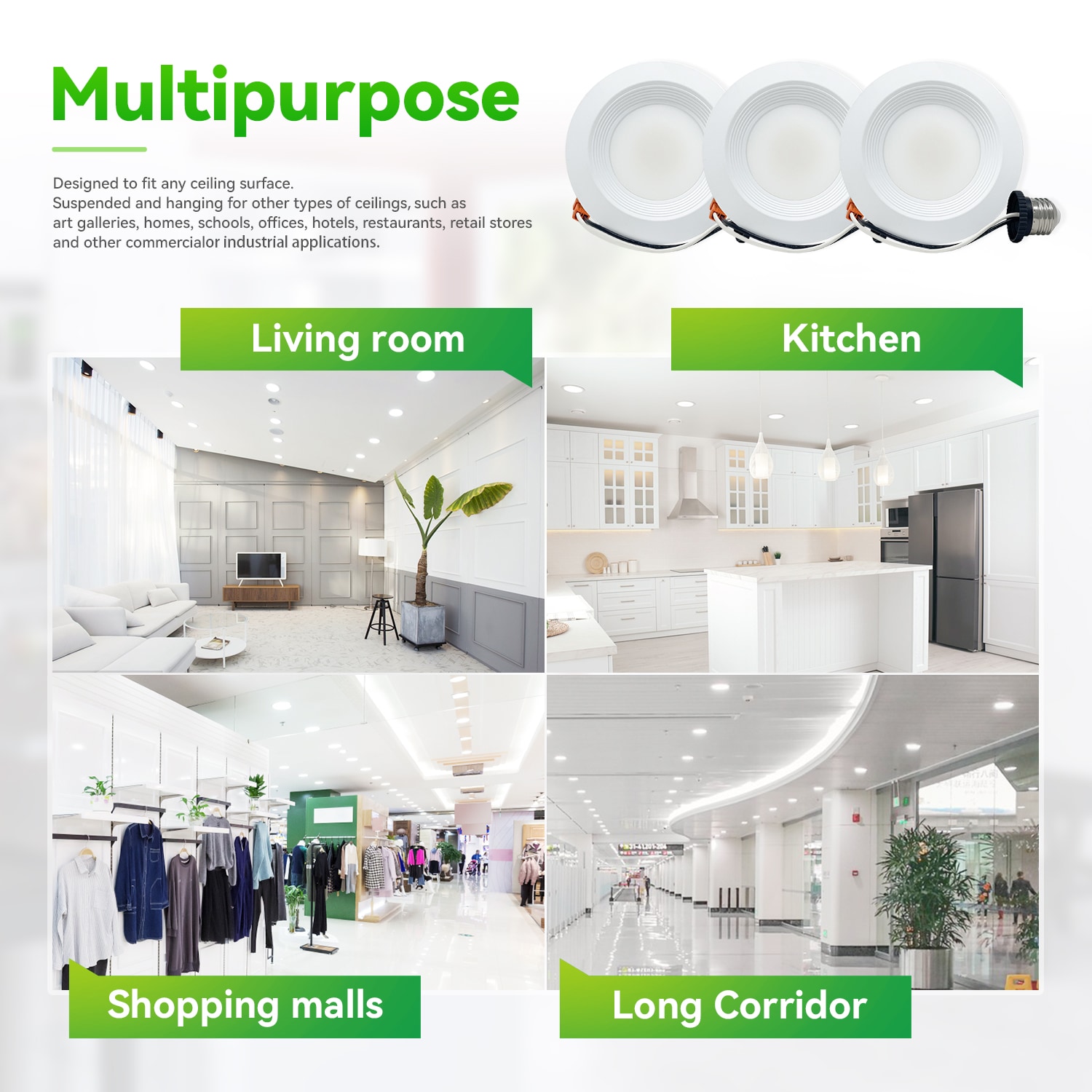 LED One LOC-4RDL-7WMCCT-50 Led-Retrofit-Downlight - View #7