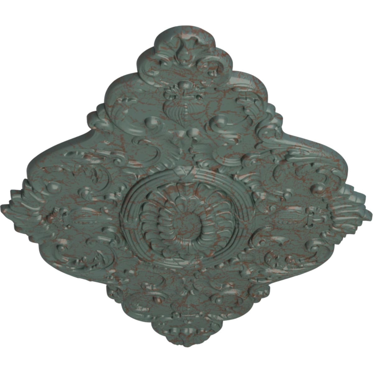 Ekena Millwork CM42X28ASCBC Ceiling-Medallions - View #2