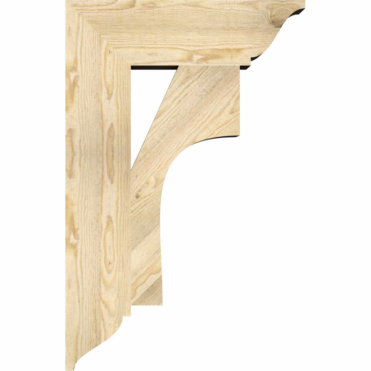 Ekena Millwork BKT06X22X34WTL01RDF Exterior-Brackets-Braces - View #3