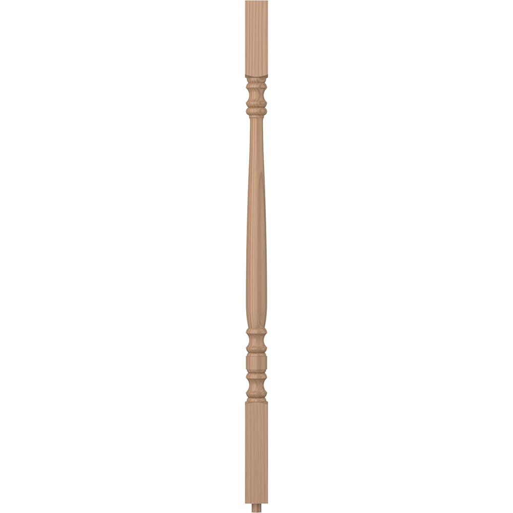 L.J. Smith Stair Systems S-5105-P 39 39-in x 1.75-in Unfinished Poplar Square Top Stair Baluster