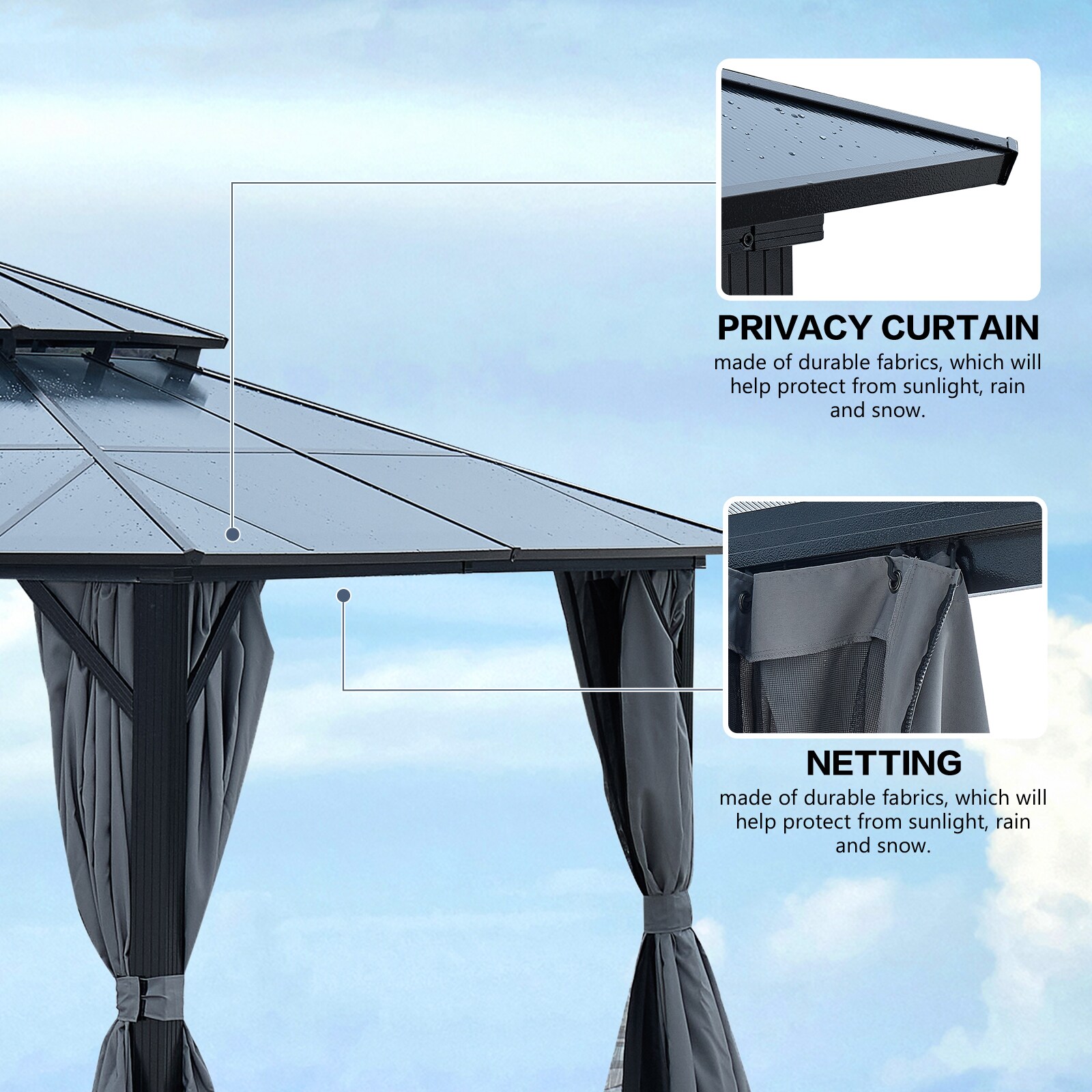 Xspracer ML-GA00033 Wood-Resin-Gazebos - View #13