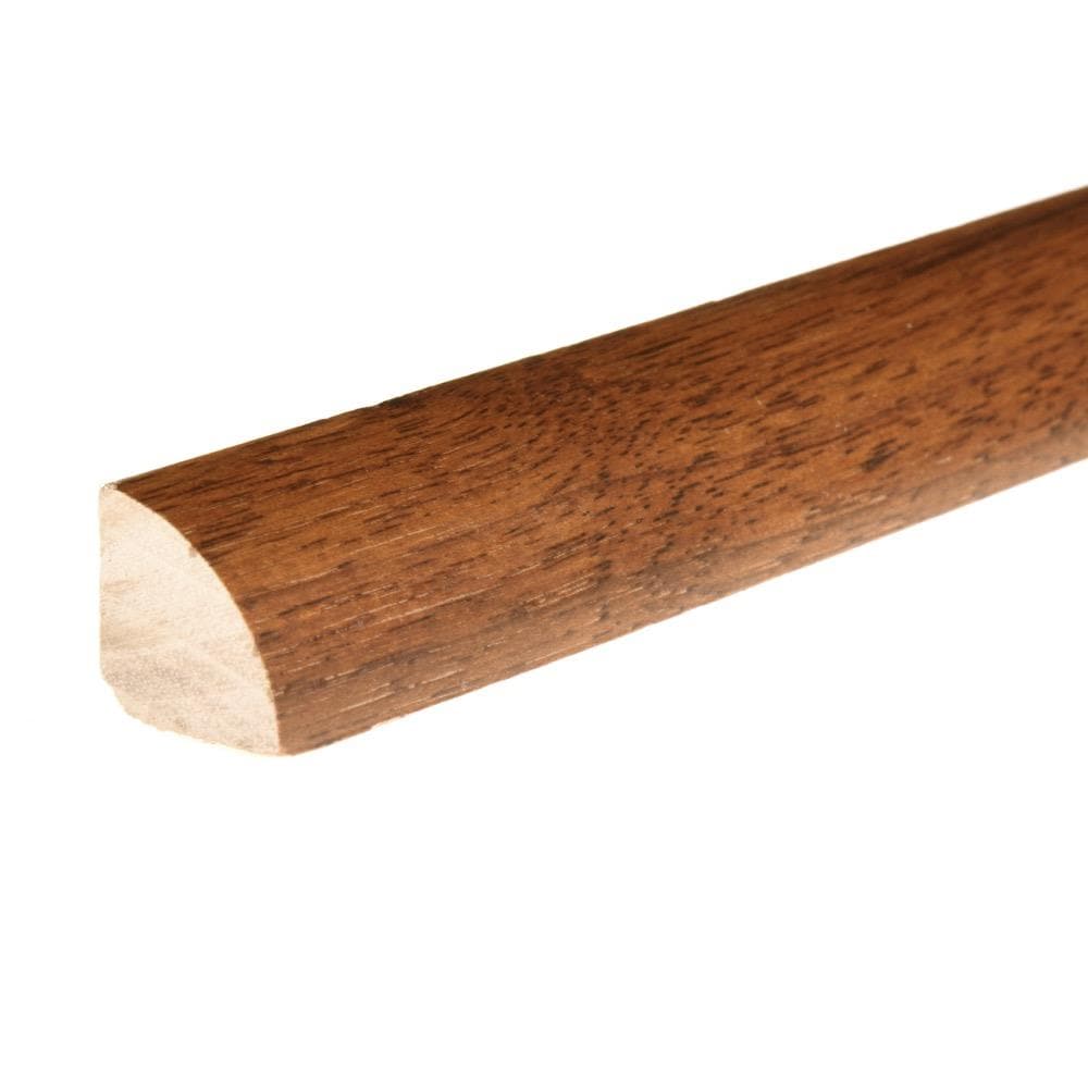 Quarter round Oxford Brown 0.75-in T x 0.75-in W x 78-in L Solid wood Quarter round