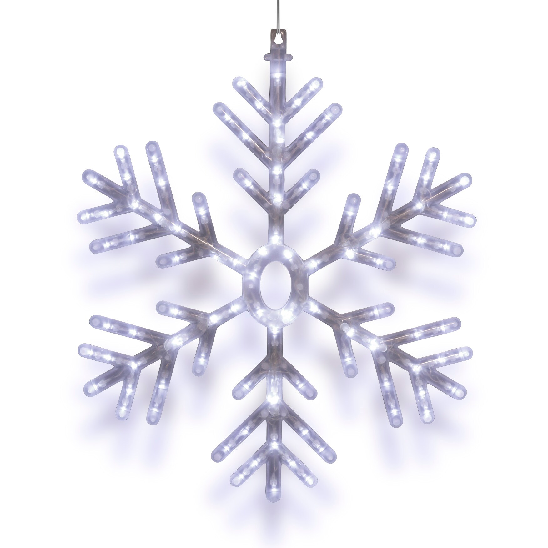 Sparkle Snowflake Ornaments - Little Red Window