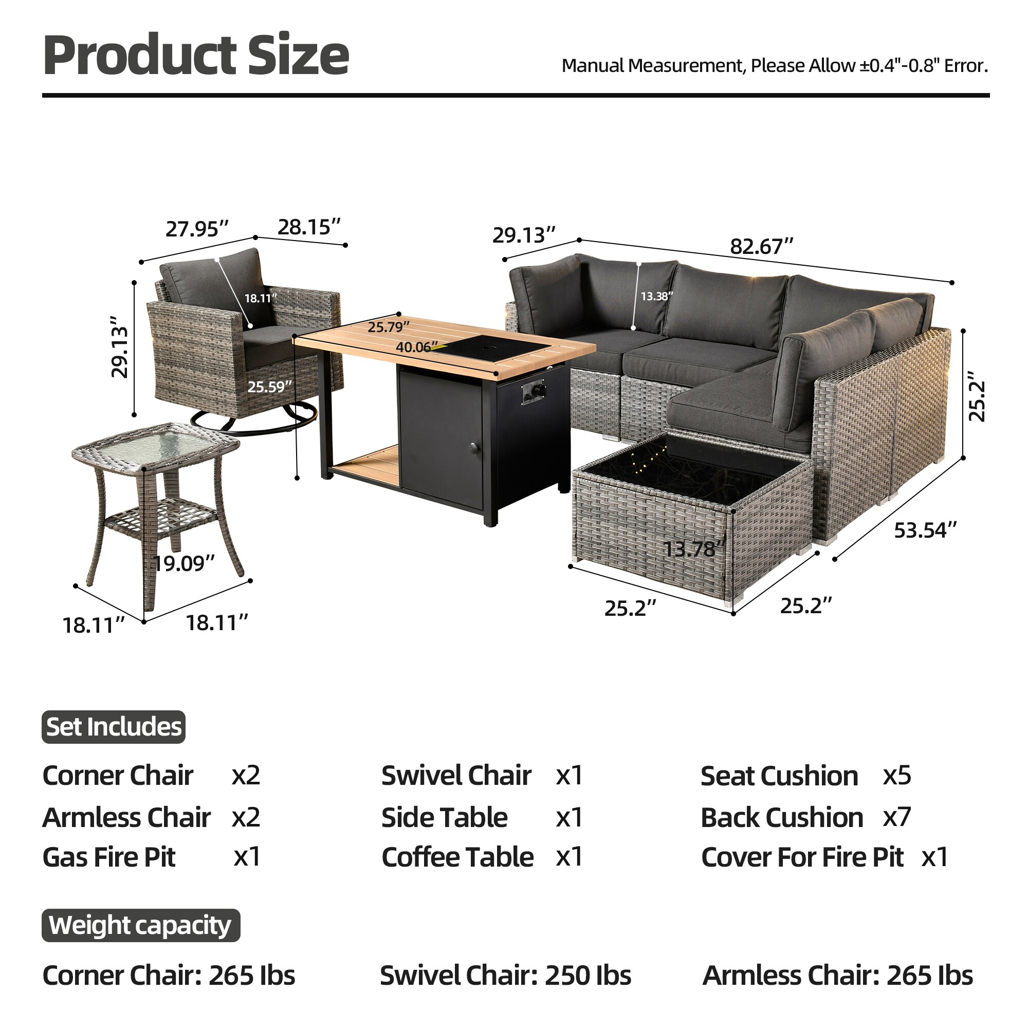 XIZZI XIHOPS1054-RC1DFP Patio-Sofas-Daybeds - View #14