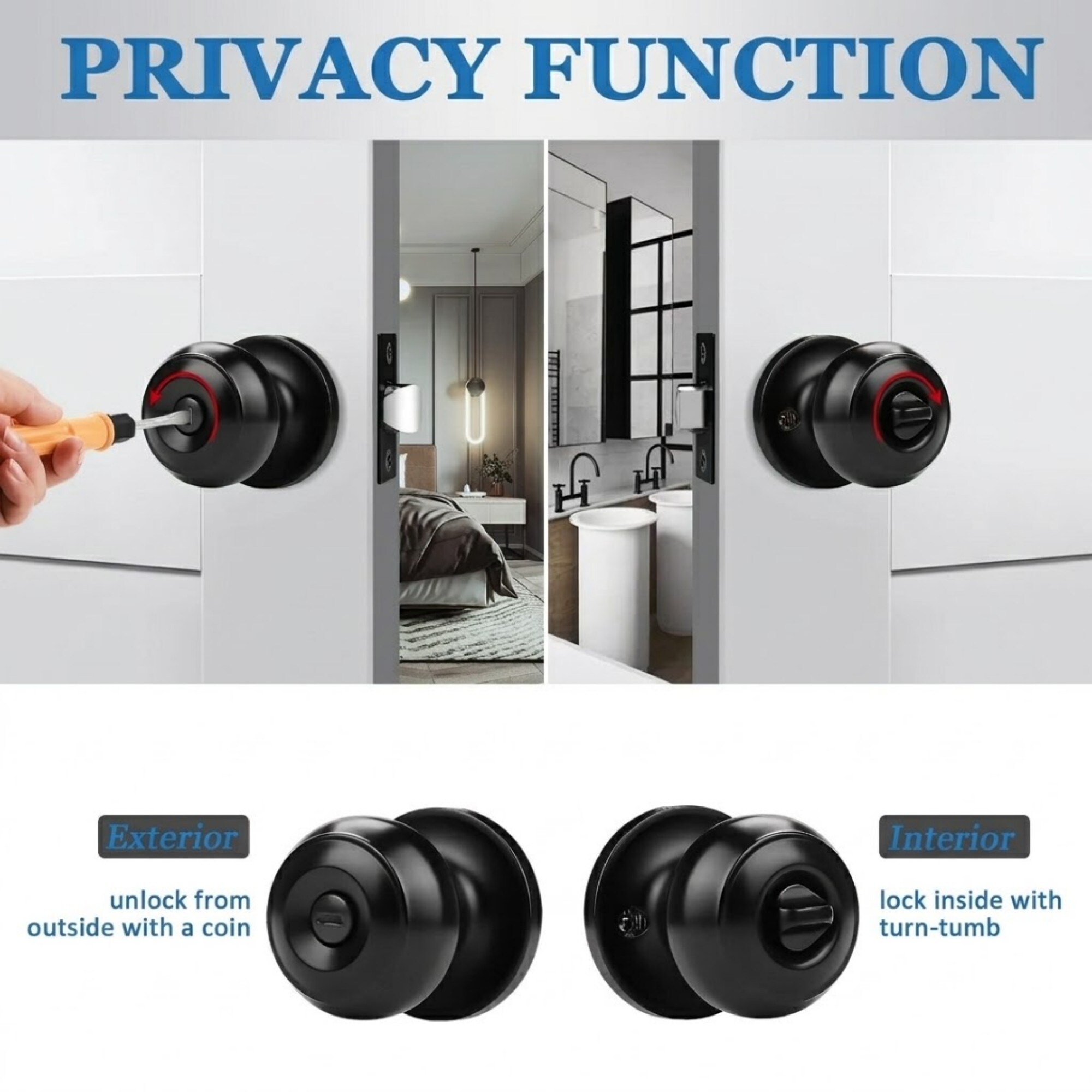 Numhew NHBEN19596 Door-Knobs - View #3