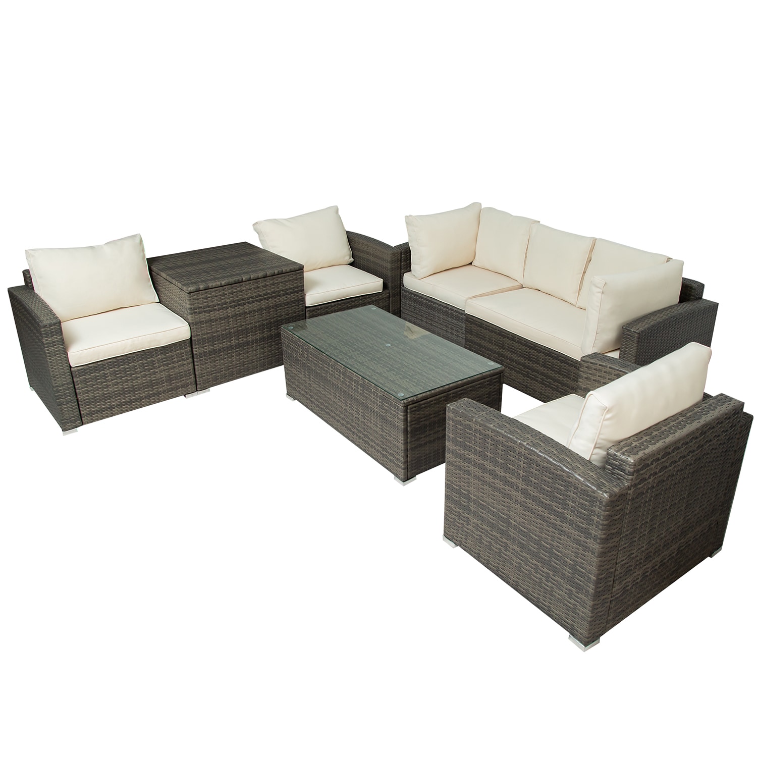 Bybafun YA0200049 Patio-Conversation-Sets - View #9