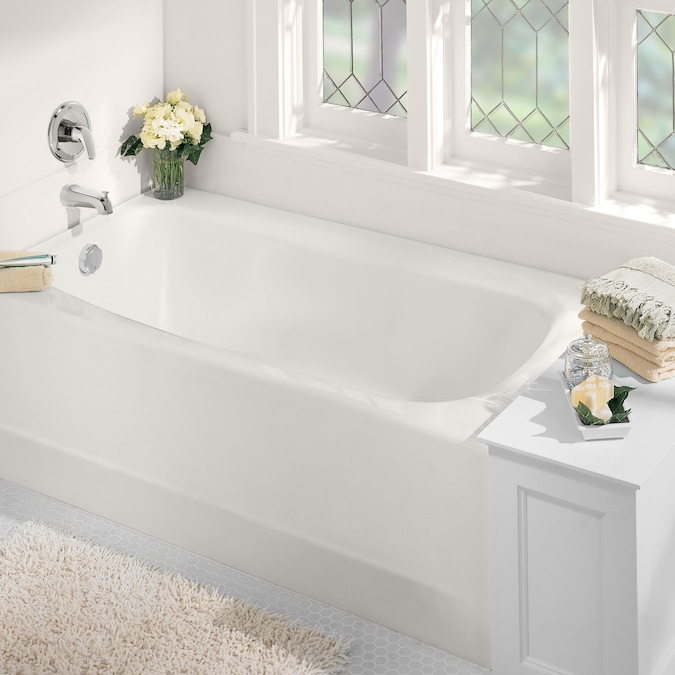 Drain Alcove Soaking Bathtub, American Standard Cambridge 5 Foot Bathtub