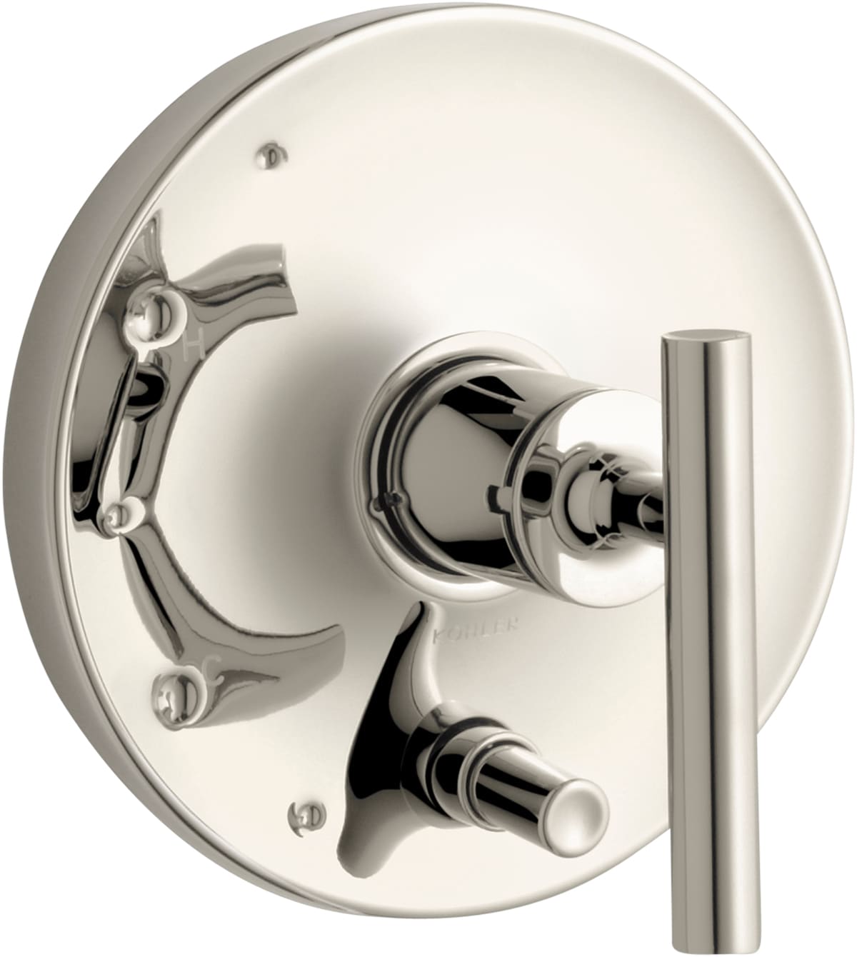 KOHLER K-T14501-4-SN Vibrant Polished Nickel Lever Shower Faucet Handle