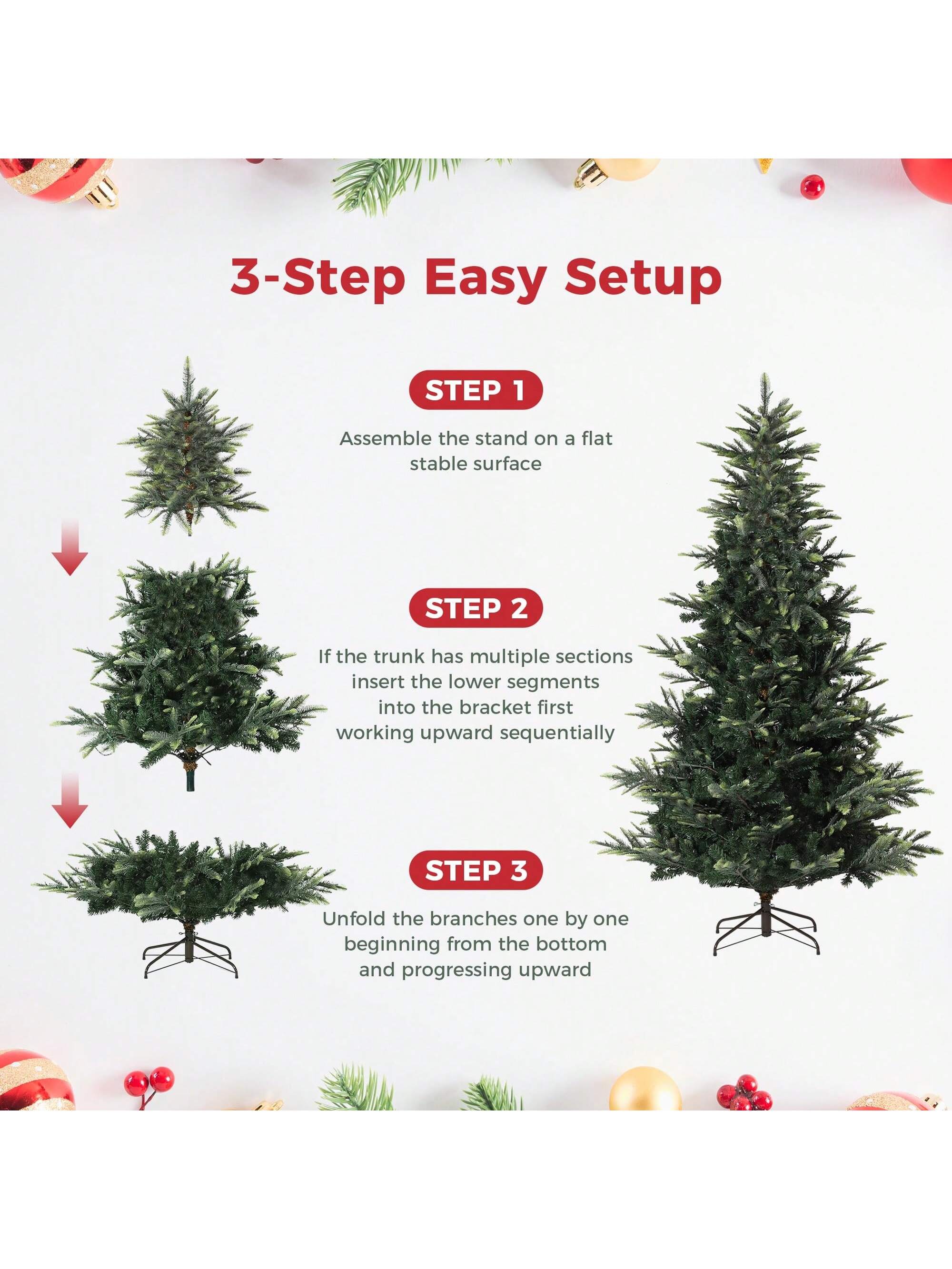 Qeetex DSDS-W6F91738 Artificial-Christmas-Trees - View #4