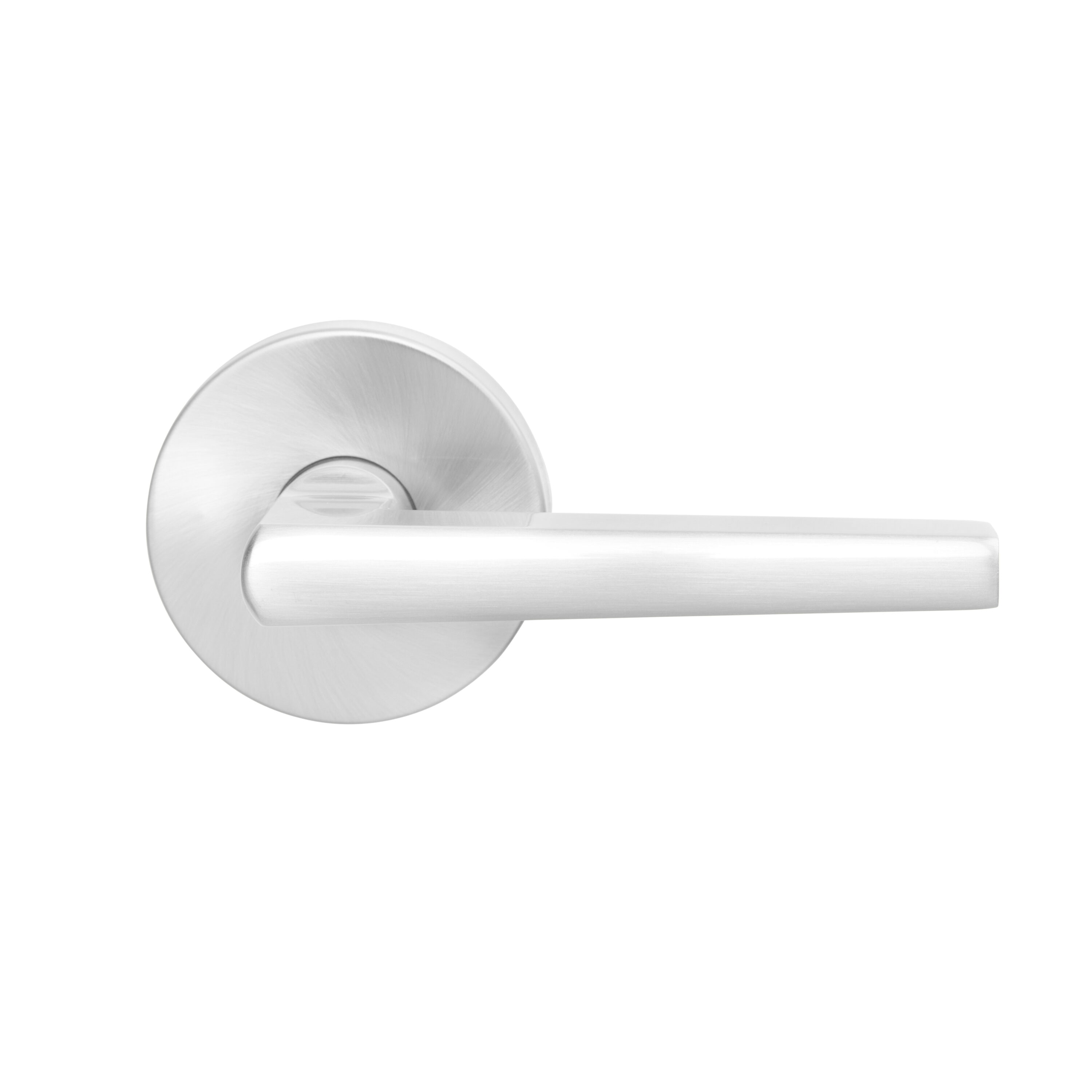 Delaney Hardware 351551 Vida Satin Nickel Interior/Exterior Dummy Door Handle