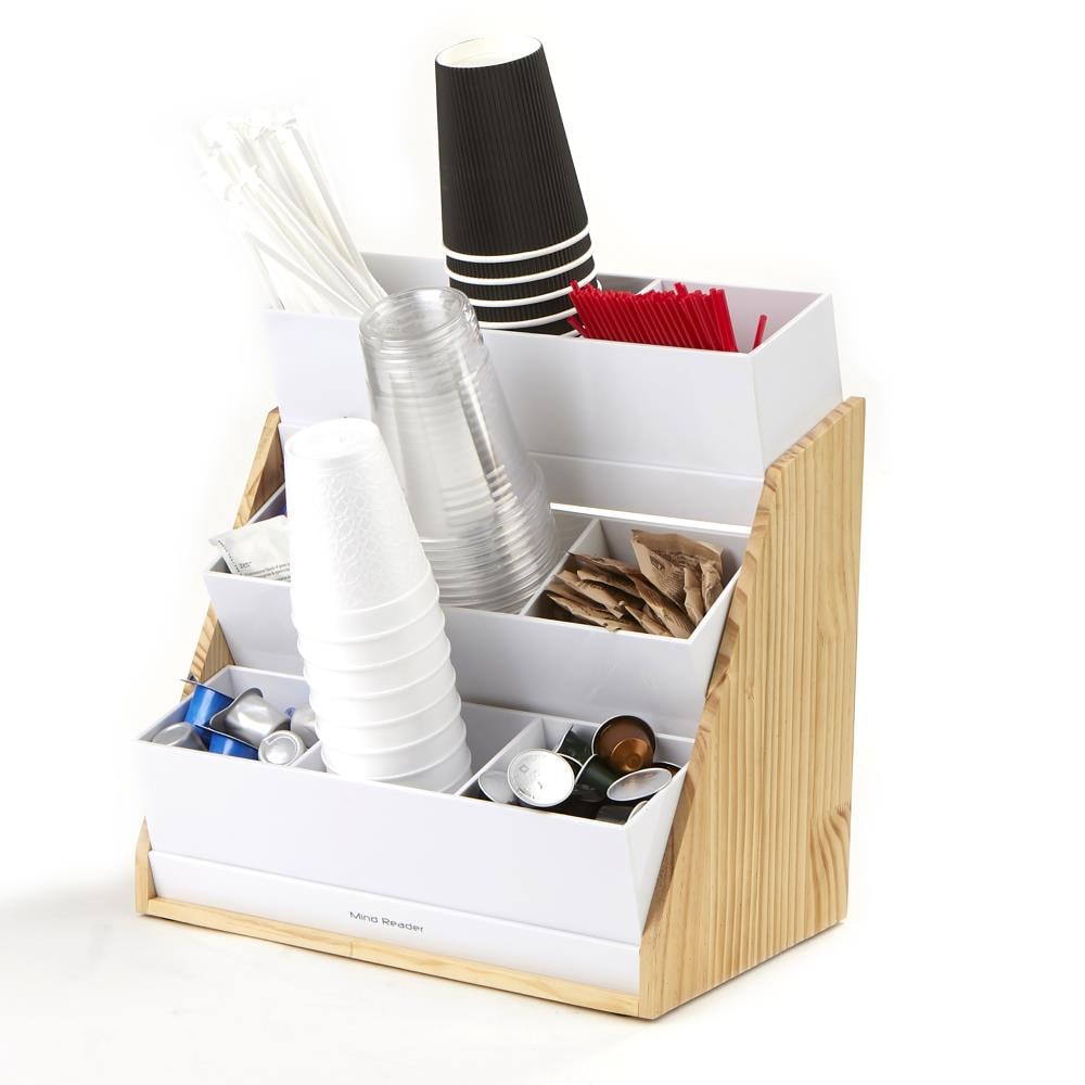 Mind Reader COMP9WD-WHT Coffee-Beverage-Organizers - View #4