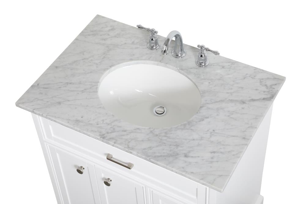 Elegant Decor FI45032WH Bath-Vanity-Combo - View #6