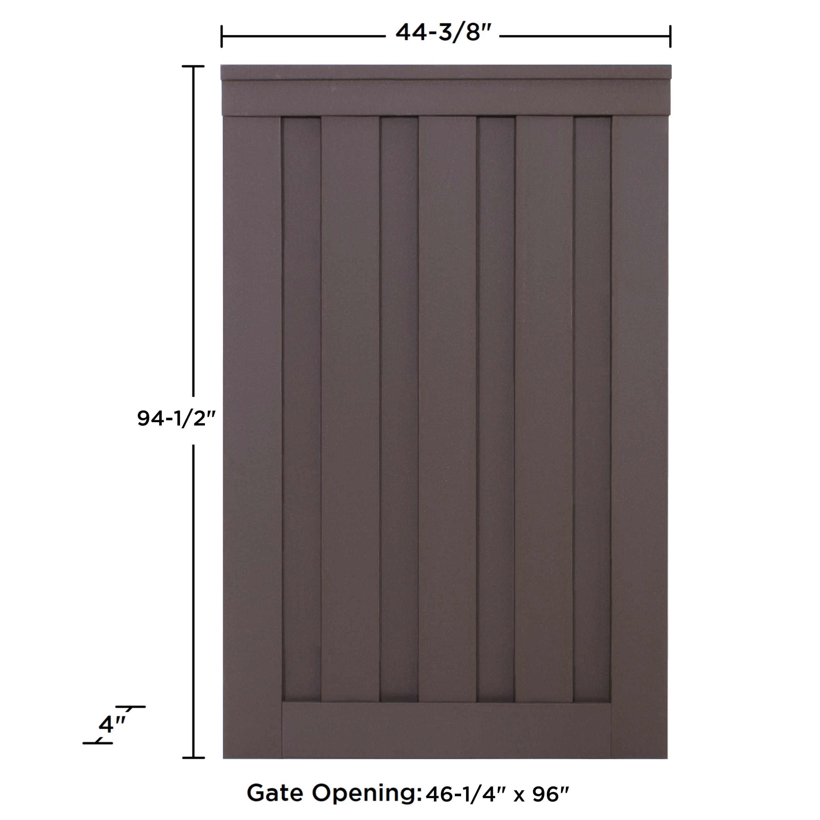 Trex Fencing TFS-WB-SGK8HX4W Composite-Fence-Gates - View #5