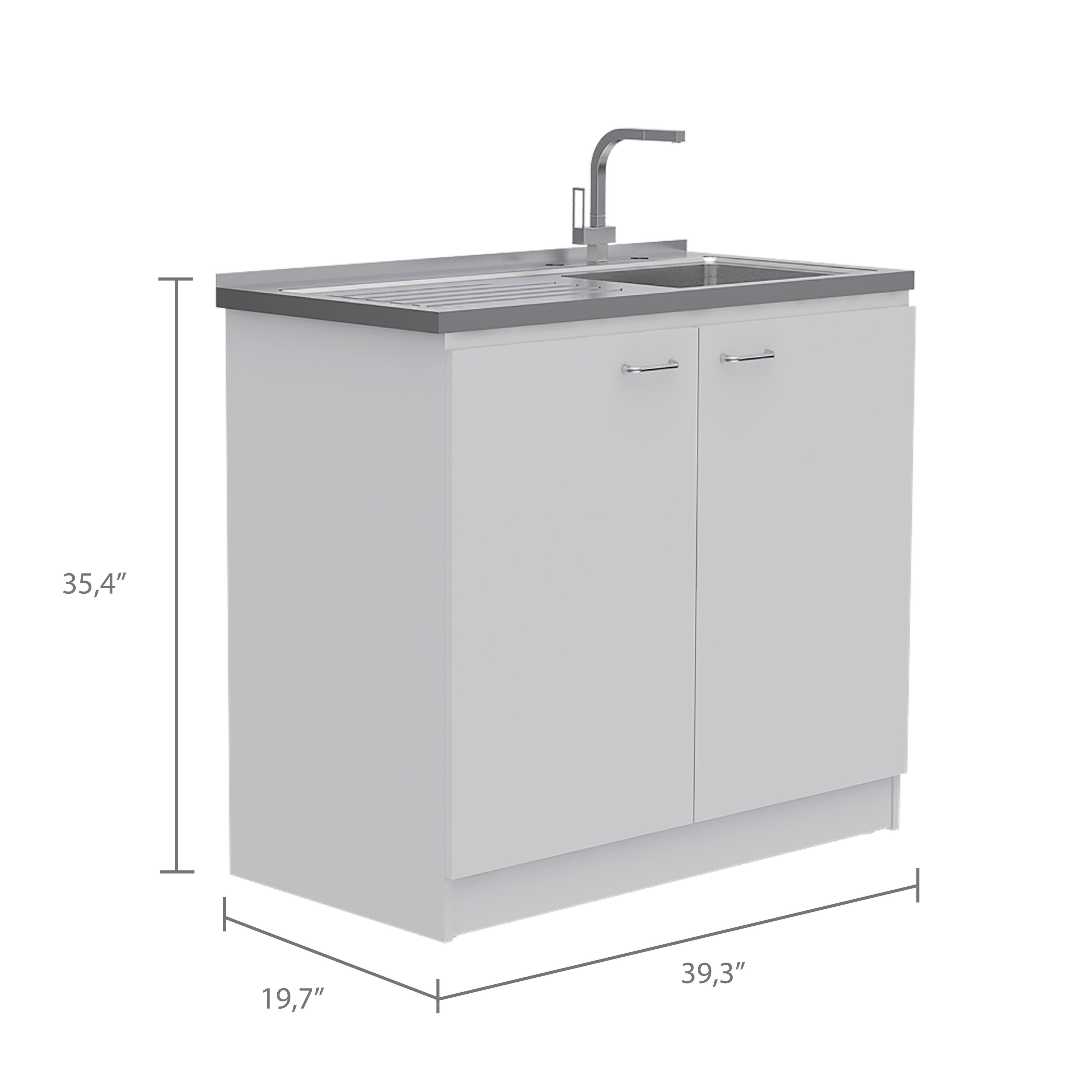 LUXEYARD DS-X-316CBNIT283 Laundry-Tubs-Utility-Sinks - View #4