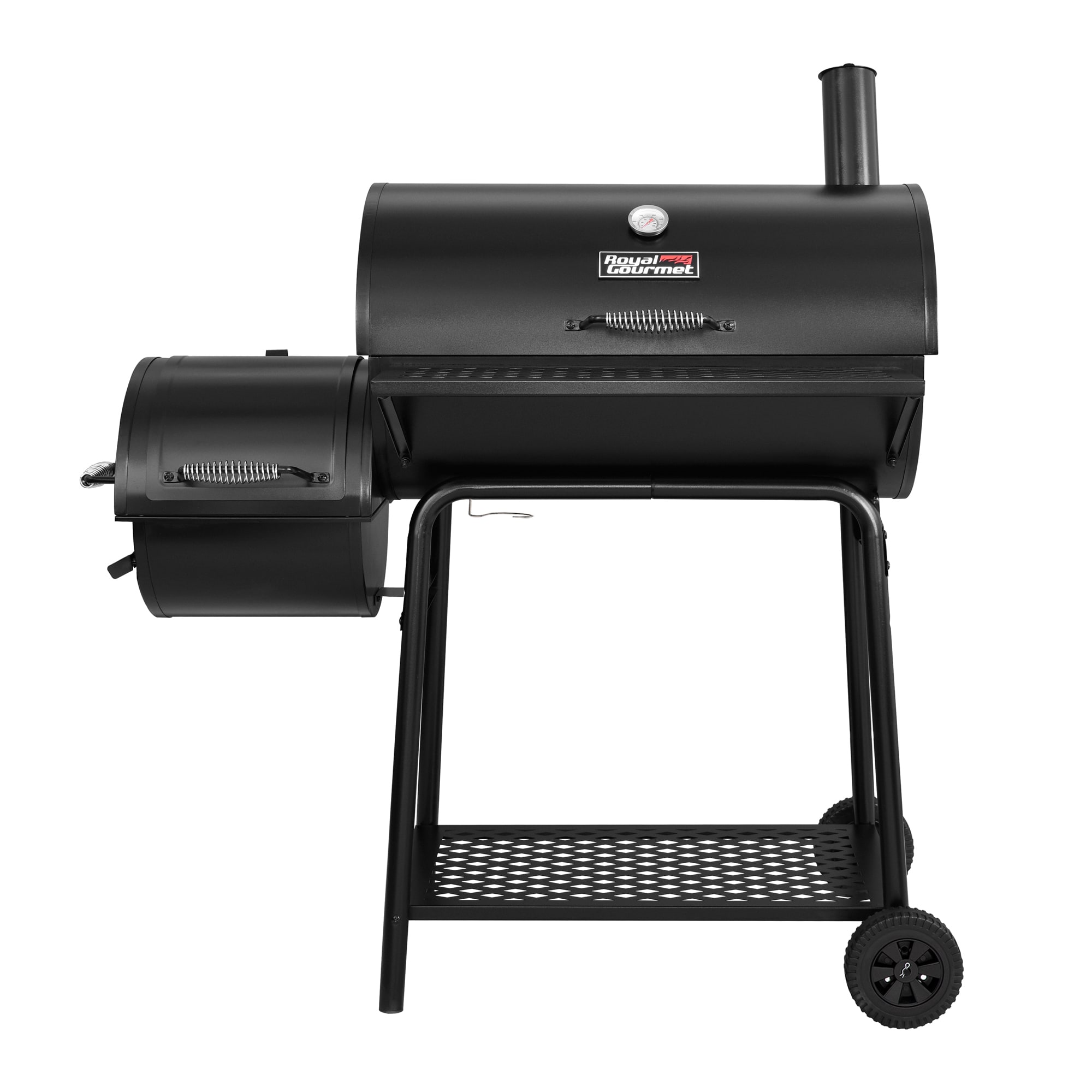 Royal Gourmet 26.7-in W Black Barrel Charcoal Grill CC1830FB Sansujyuku sansujyuku.com