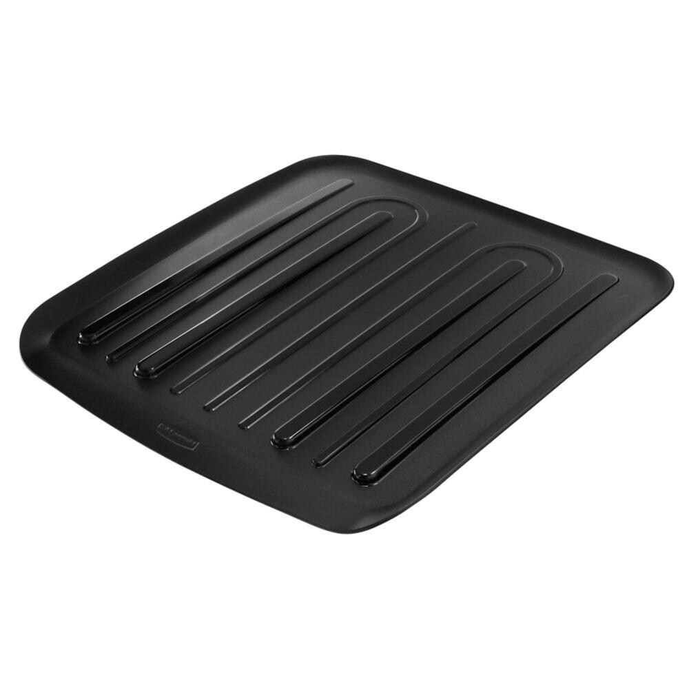Black Plastic 22 x 22 x 1.5 WirthCo 40092 Drip Tray 