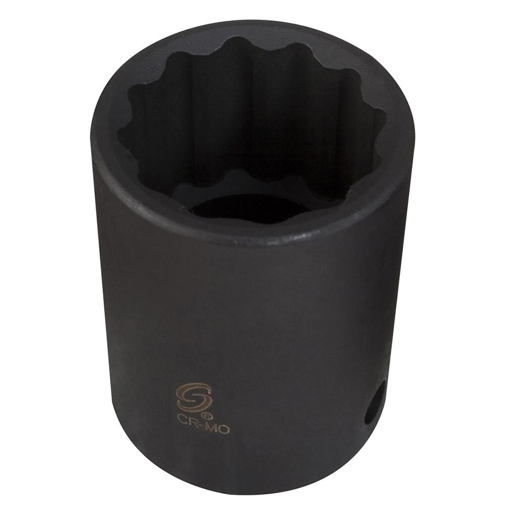 SUNEX TOOLS 212ZM Metric 1/2-in Drive 12mm 12-point Impact Socket Individual