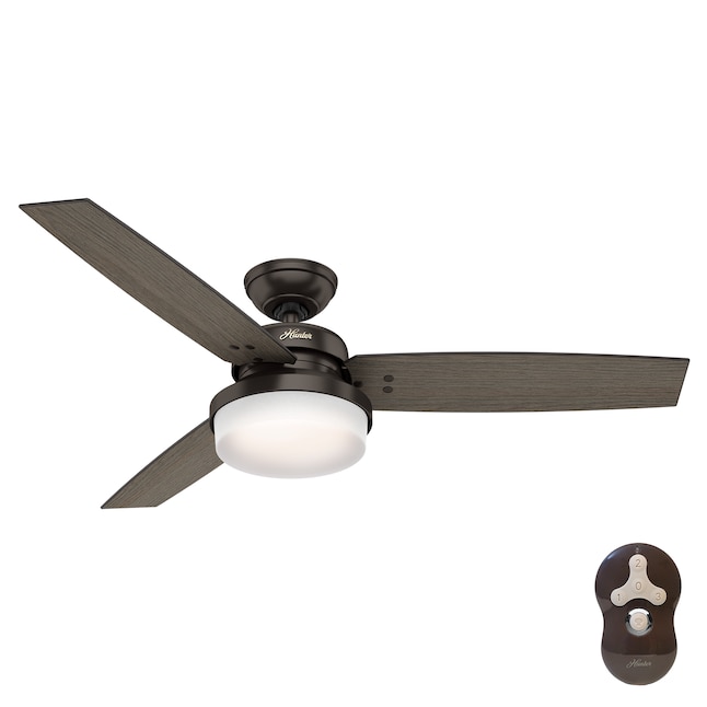 Flush Mount Ceiling Fan, How To Install Hunter Remote Ceiling Fan With Light And