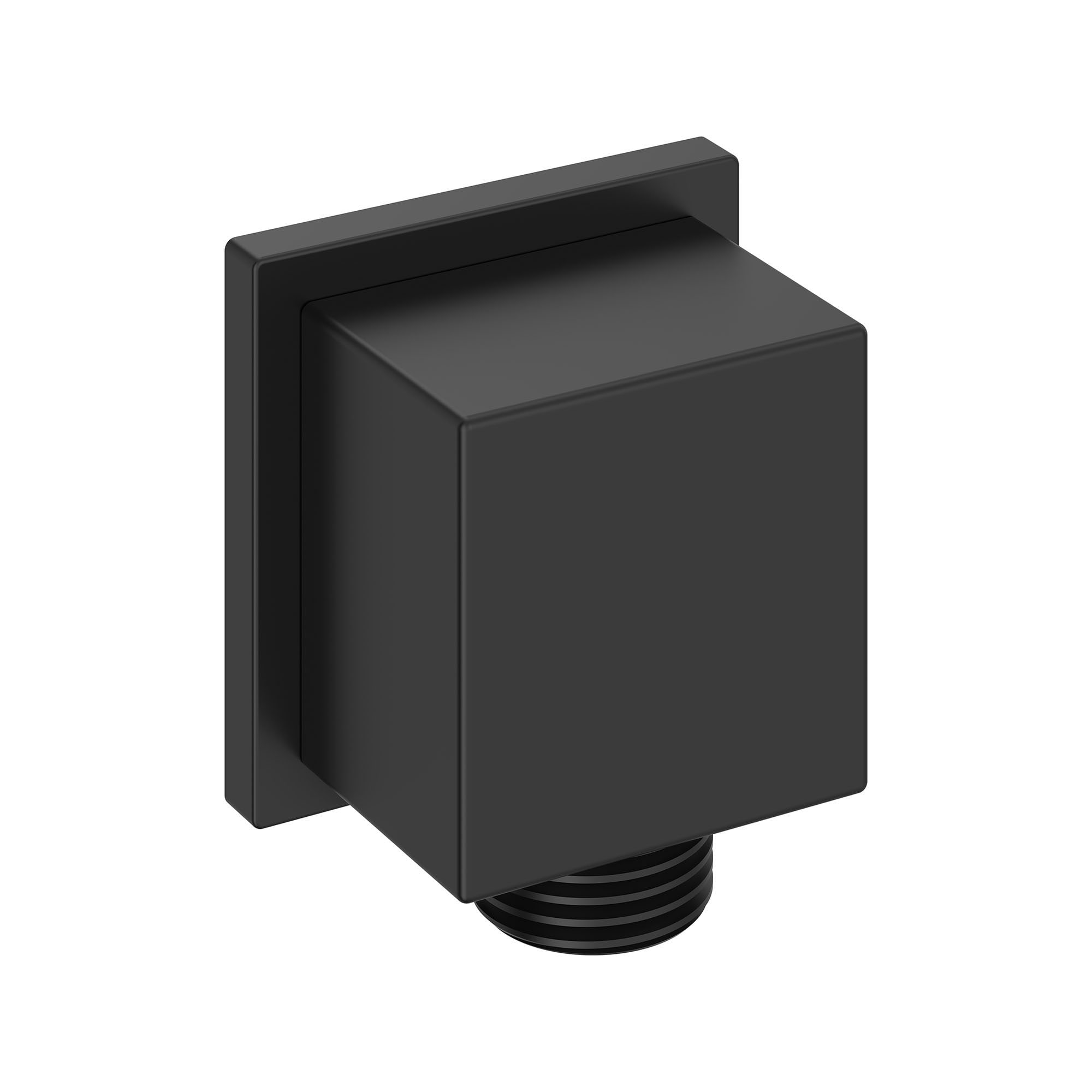 American Standard 8888069.243 MATTE BLACK 3-Inches Universal Universal Wall union 1.5-Inches -ID