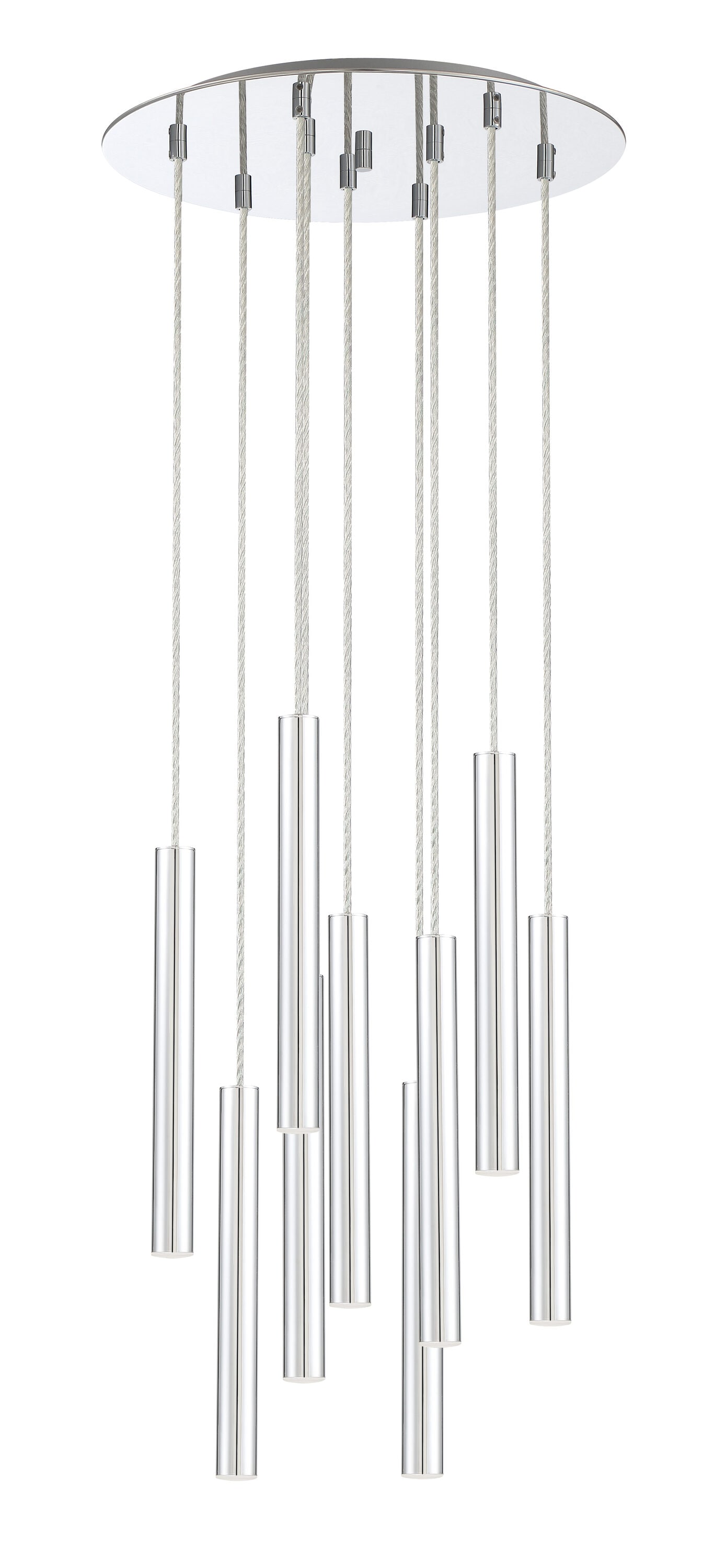 Z-Lite 917MP12-CH-LED-9RCH Pool-Table-Lighting - View #3