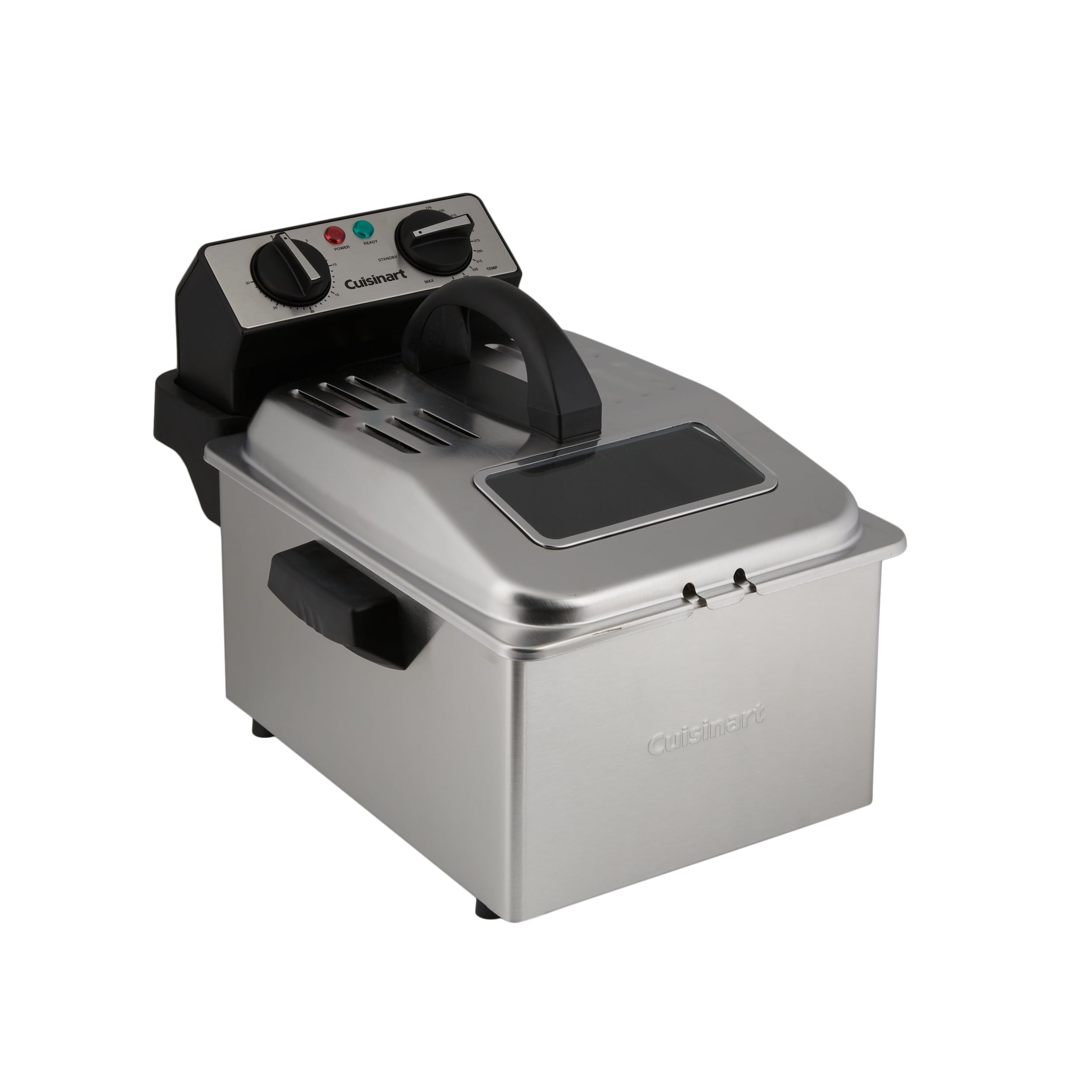 Cuisinart CDF-200P1 Professional Deep Fryer, 4-Quart Capacity, Stainless  Steel, UL Safety Listed, Removable Fry Basket