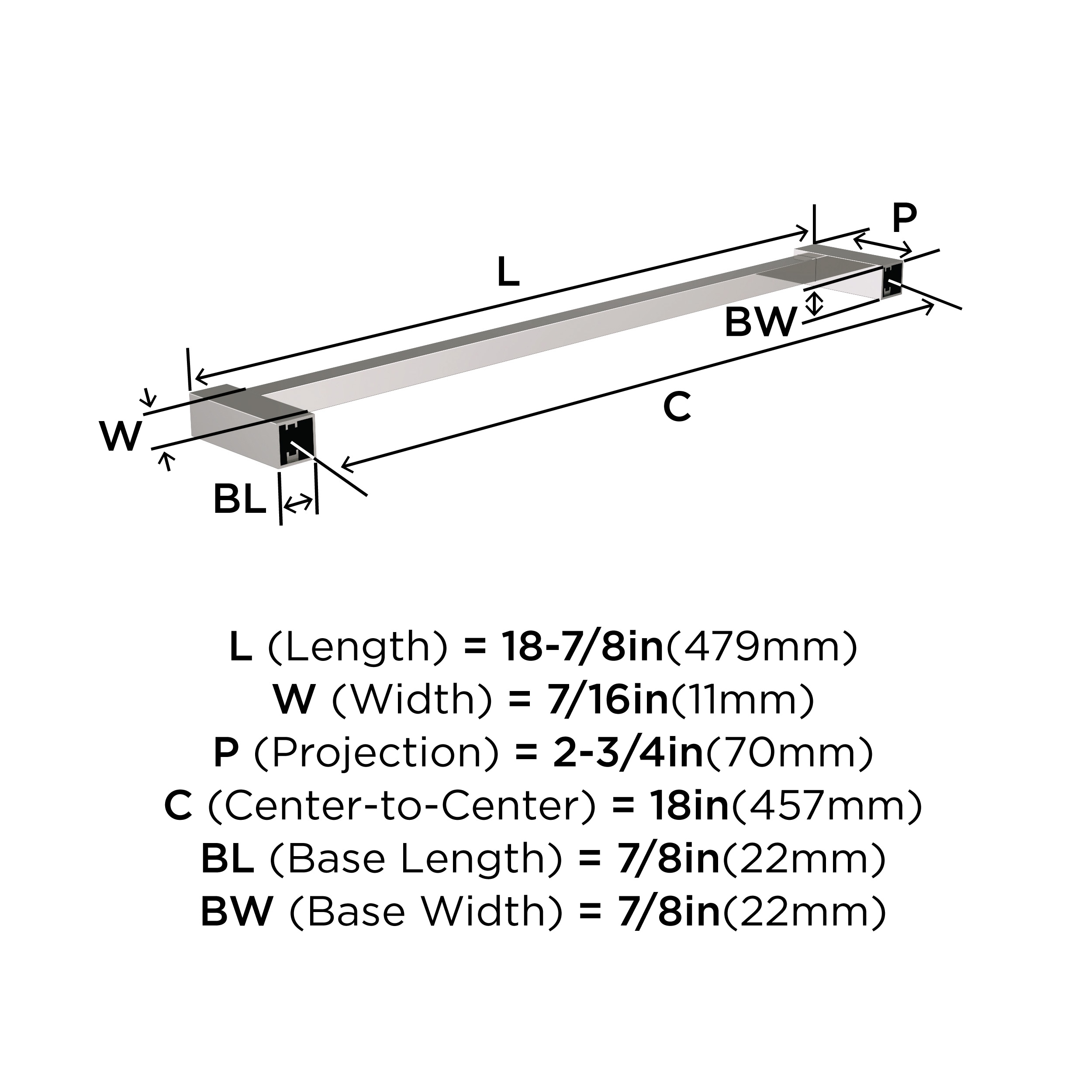 Amerock BH36083PN d060350 - View #4
