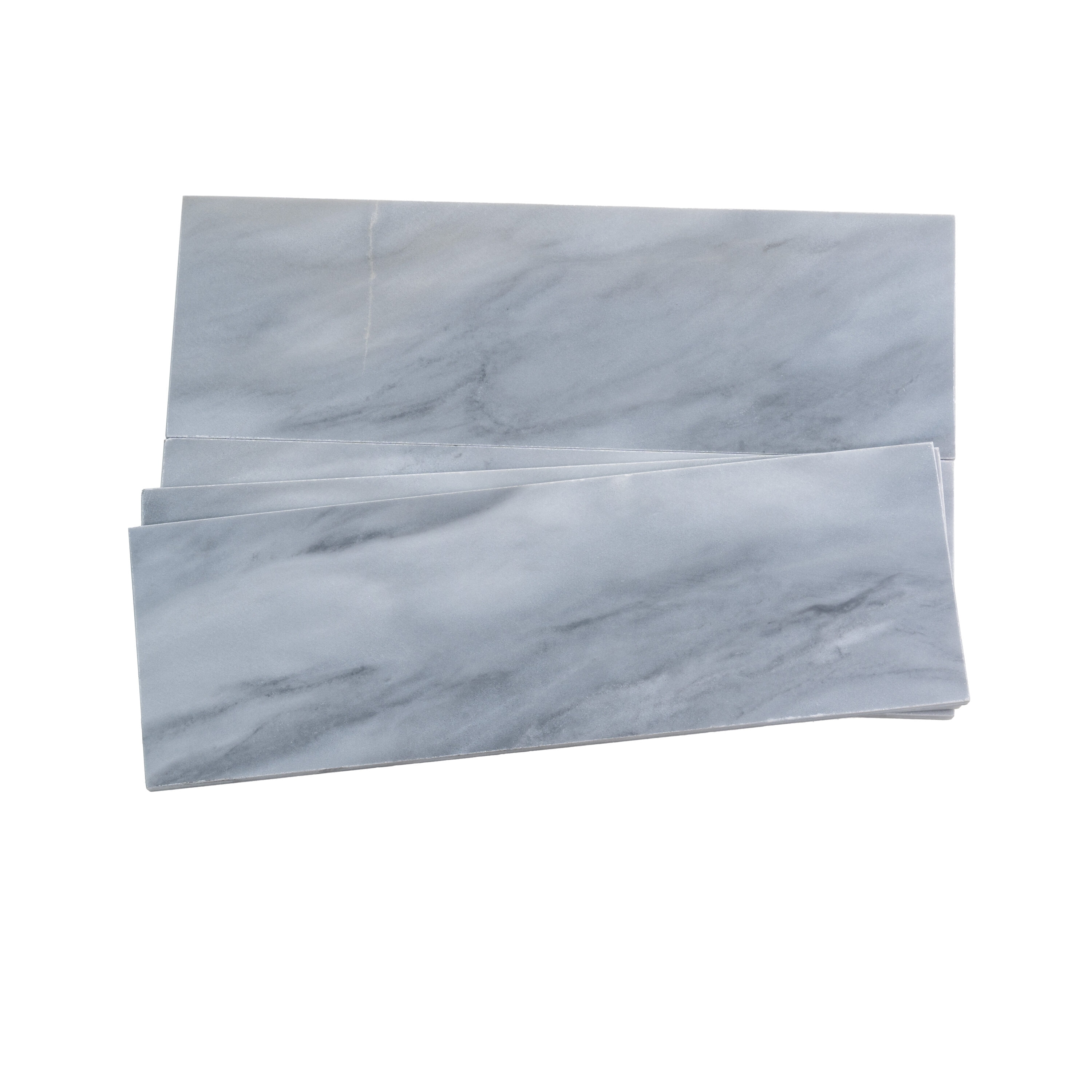 Duchess Gray 4" x 12" Honed Marble Subway Tile