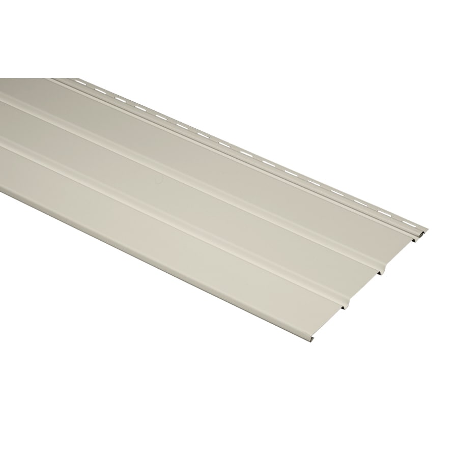  423663 12-in x 143.75-in Brown Smooth Vinyl Solid Soffit