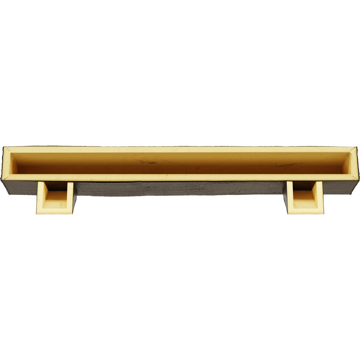 Ekena Millwork MANURC08X10X60BKZW Mantel-Shelves - View #5