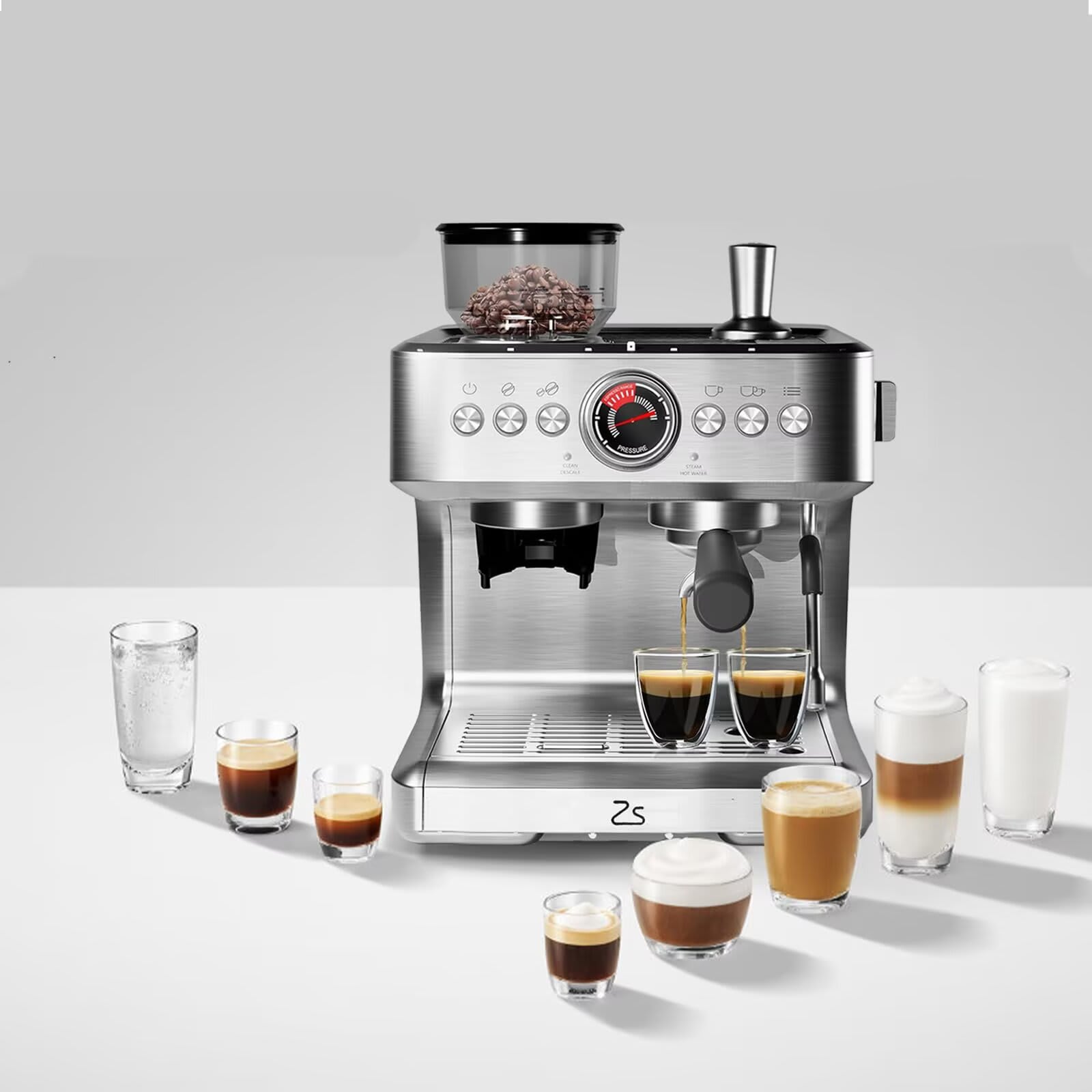Qeetex JXNAG-PHO-13FTMM3J Espresso-Machines - View #6