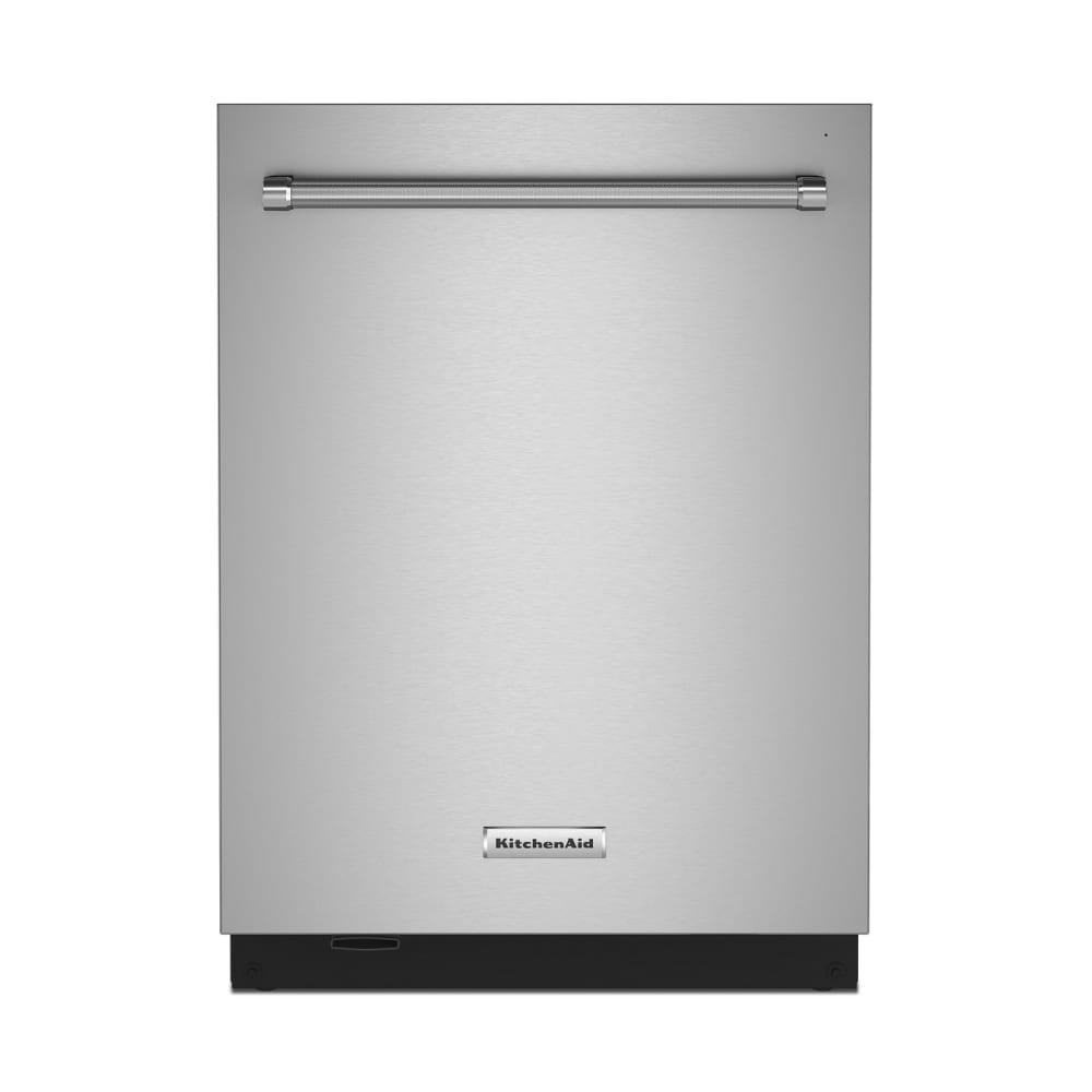 KitchenAid KDTM804KPS 360 MAX JETS 24-in Top Control Built-in Dishwasher With Third Rack ( Stainless Steel with PRINTSHIELD ) , 44-Decibel Very Quiet Sound Level