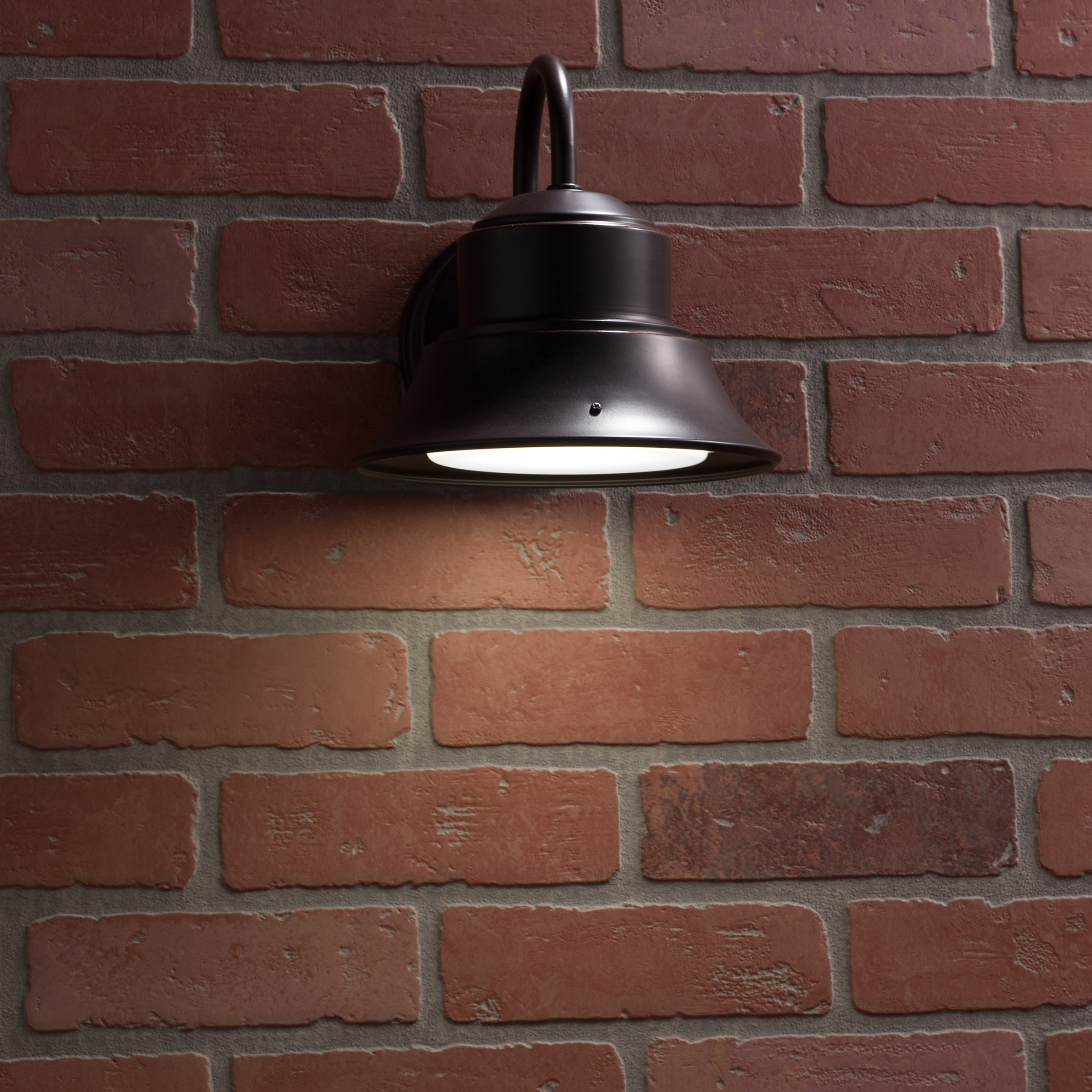 Feit Bronze Hardwired LED Dusk to Dawn Security Light