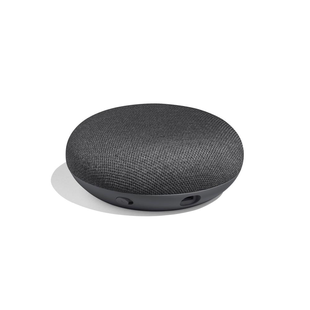 Google Home Mini (1st Gen) Smart Speaker with Google Assistant Voice  Control in Charcoal in the Smart Speakers & Displays department at
