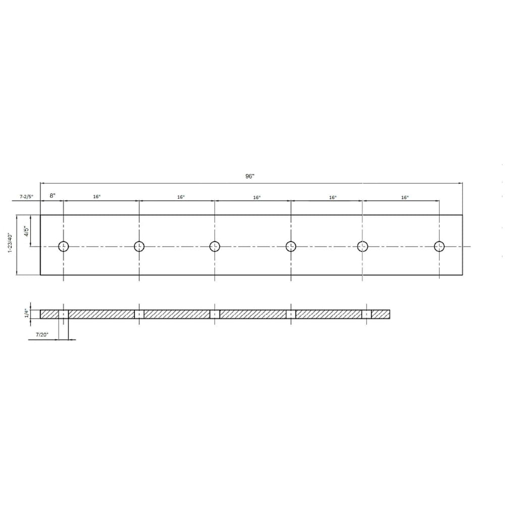 Miseno MBDH0305X96BK Sliding-Closet-Door-Track-Track-Kits - View #10