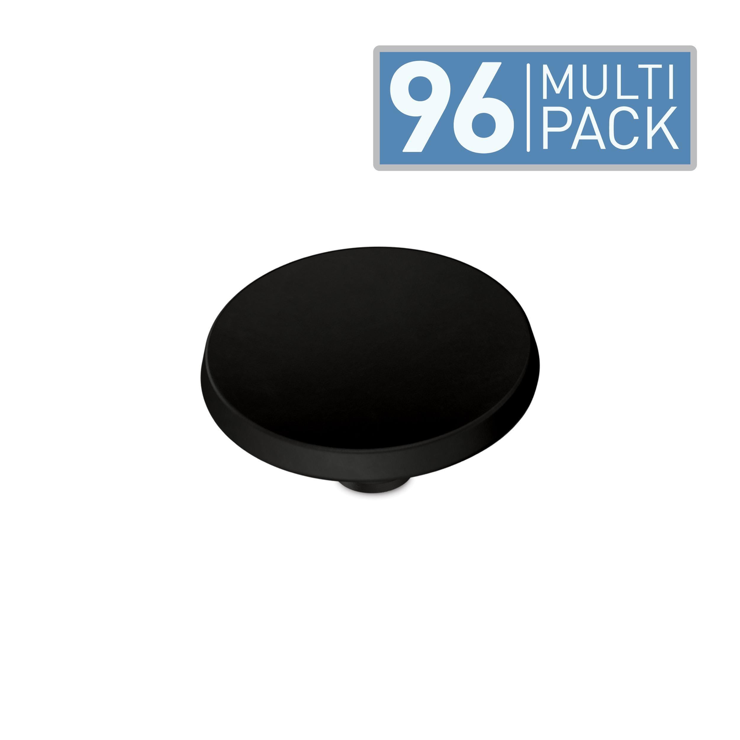 Brainerd Concave Round 1-1/2-in Matte Black Round Modern Cabinet Knob (96-Pack) P12640W-FB-K9 Sansujyuku sansujyuku.com