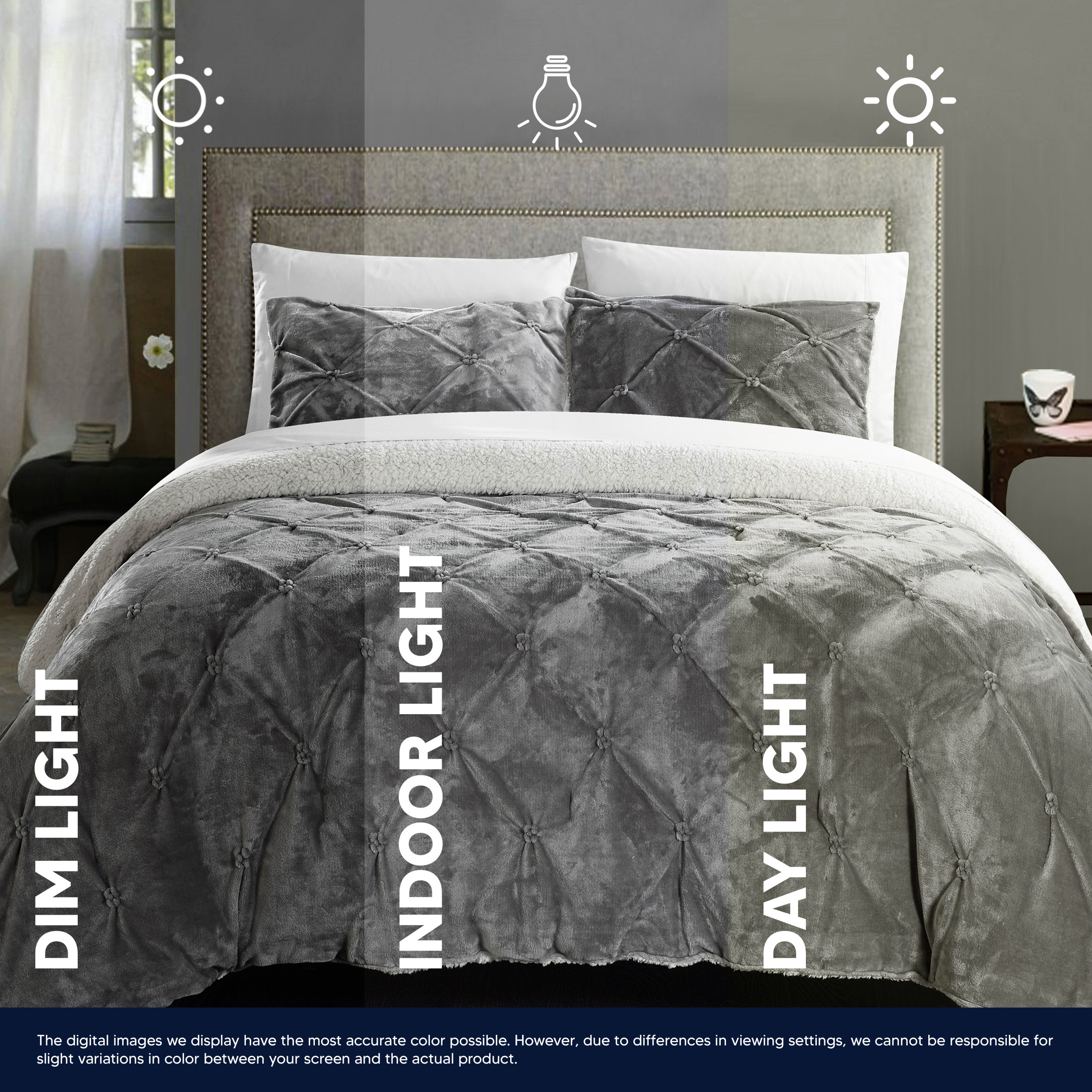 Chic Home Design CS5125-LW bedding - View #4